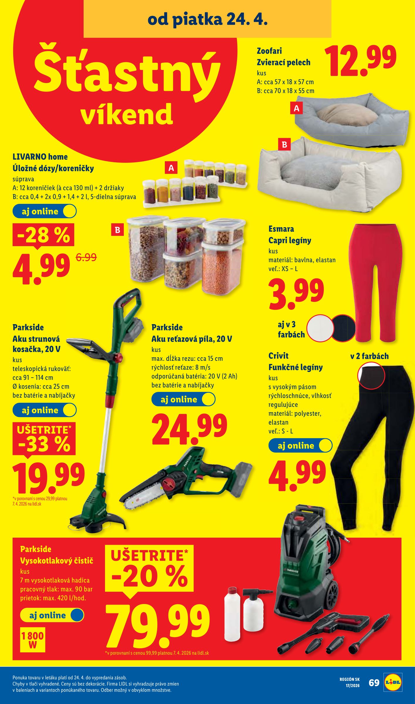 lidl - Aktuálny leták Lidl od pondelka, 20.04.2026 do nedele, 26.04.2026 - page: 62