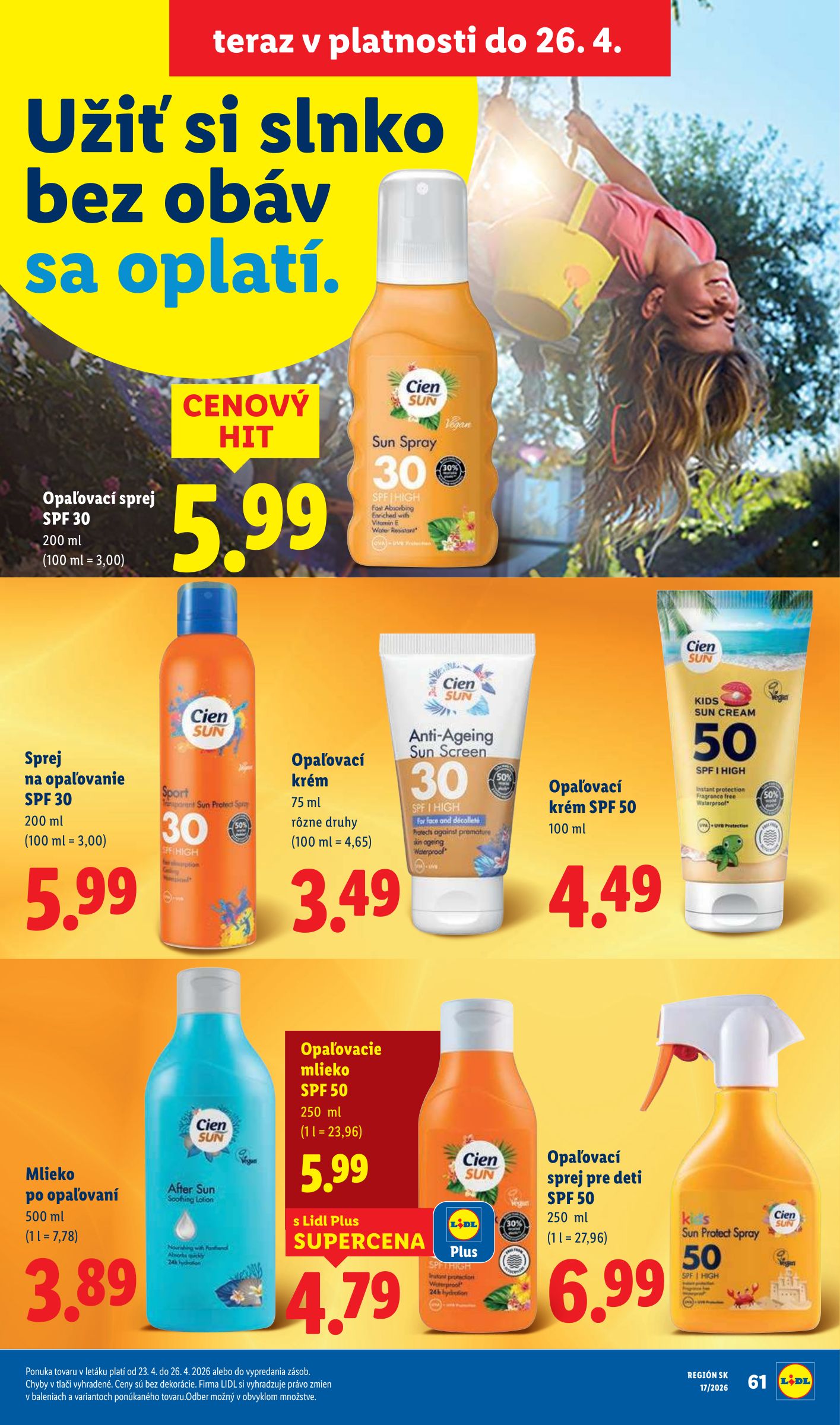 lidl - Aktuálny leták Lidl od pondelka, 20.04.2026 do nedele, 26.04.2026 - page: 34