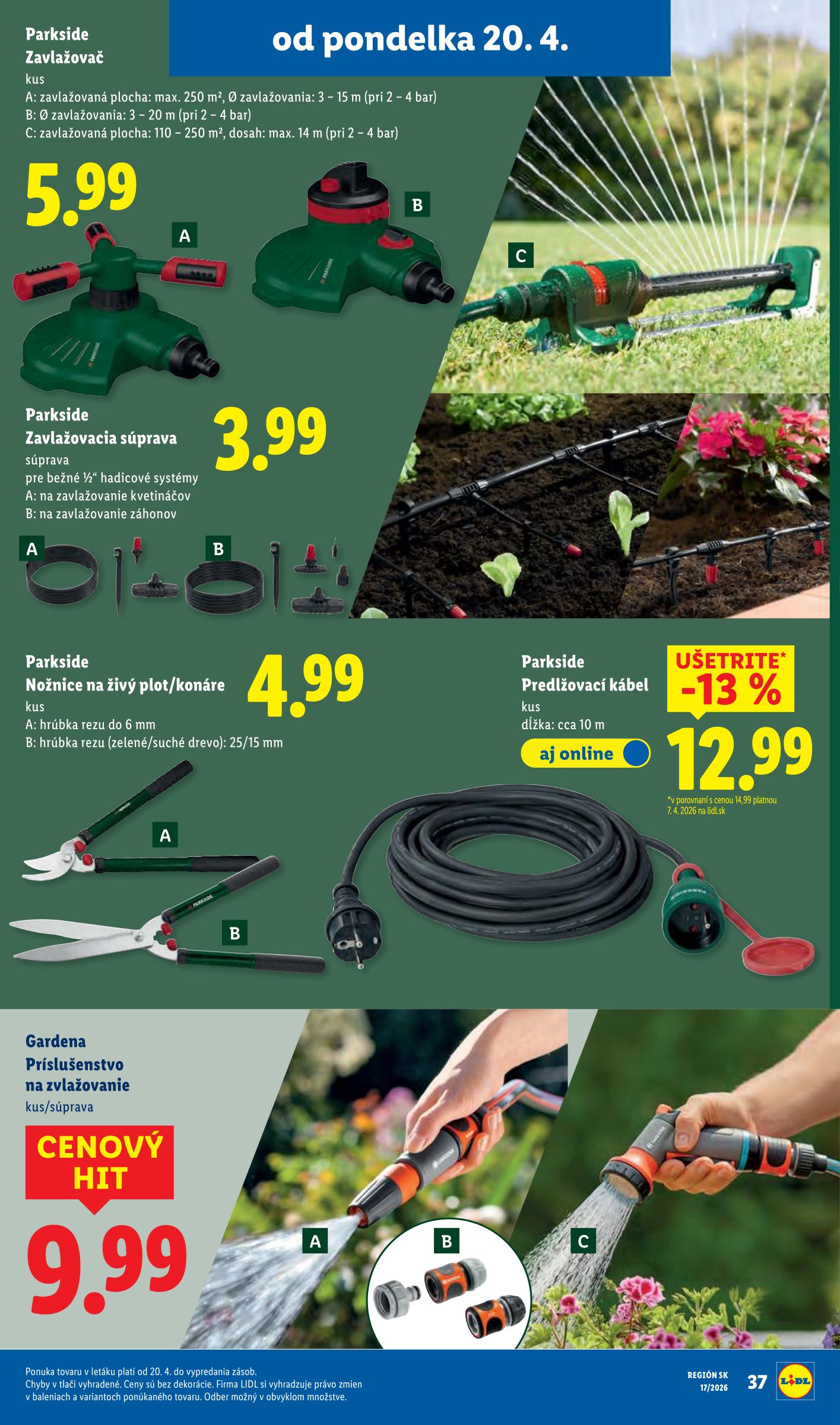 lidl - Aktuálny leták Lidl od pondelka, 20.04.2026 do nedele, 26.04.2026 - page: 83