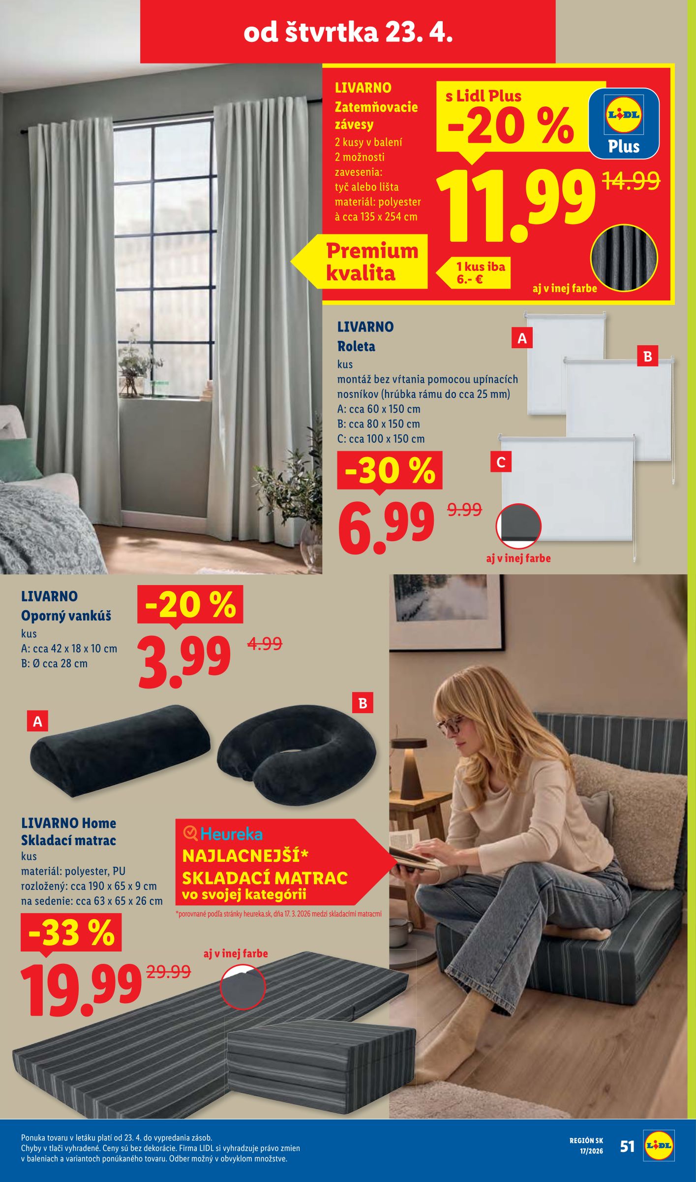 lidl - Aktuálny leták Lidl od pondelka, 20.04.2026 do nedele, 26.04.2026 - page: 73