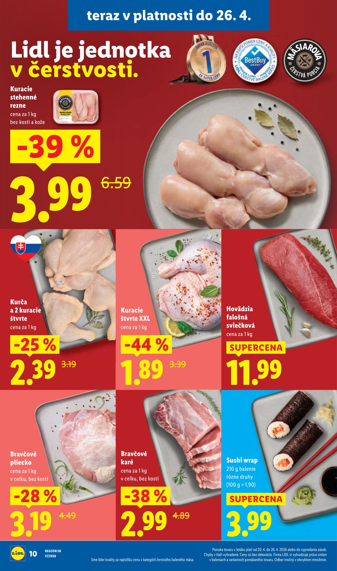 lidl - Aktuálny leták Lidl od pondelka, 20.04.2026 do nedele, 26.04.2026 - page: 14