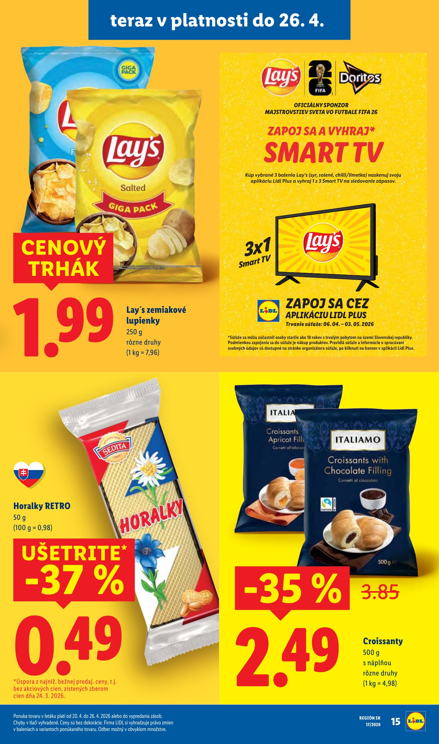 lidl - Aktuálny leták Lidl od pondelka, 20.04.2026 do nedele, 26.04.2026 - page: 21