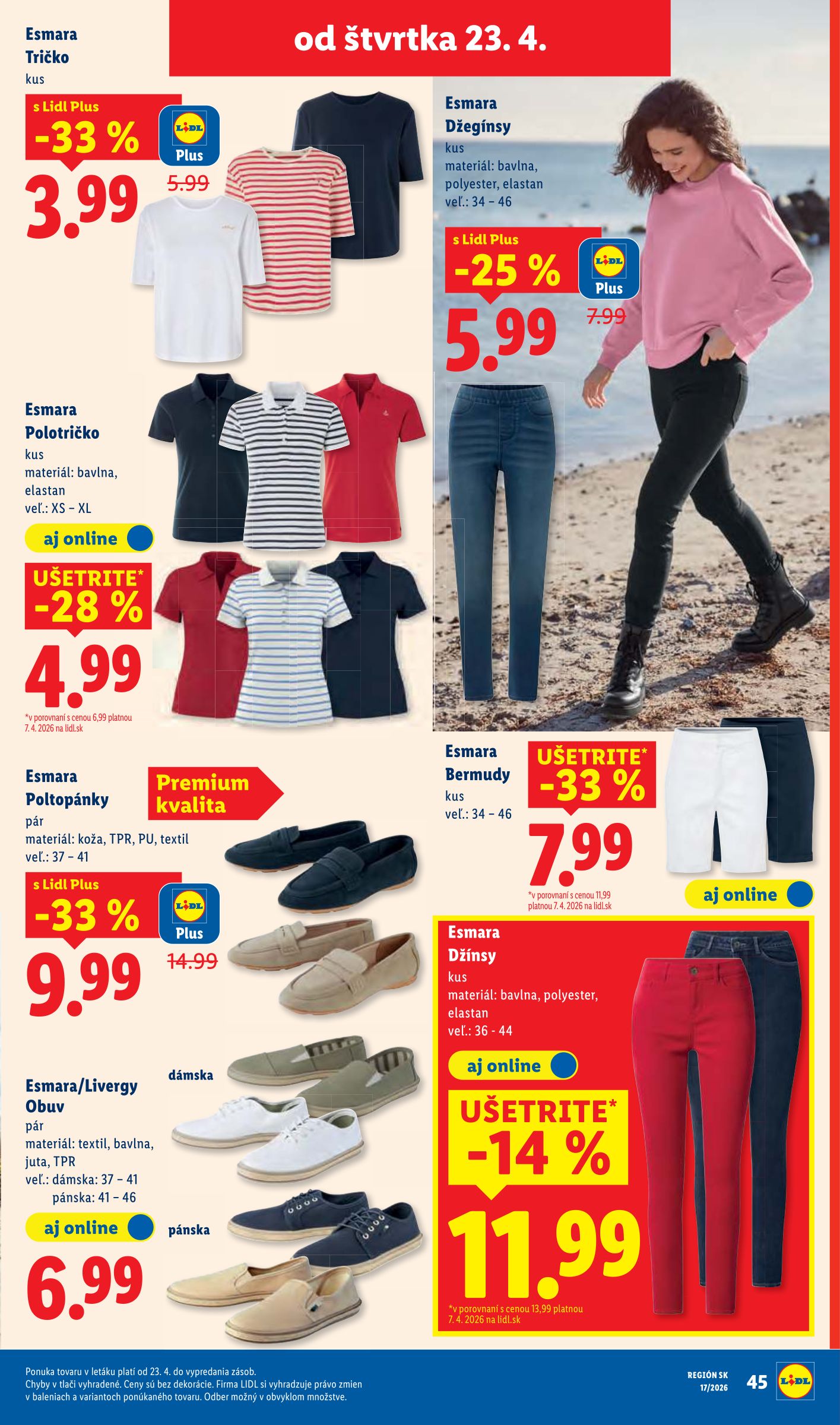 lidl - Aktuálny leták Lidl od pondelka, 20.04.2026 do nedele, 26.04.2026 - page: 67