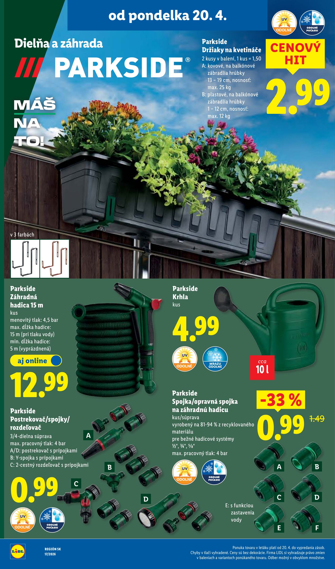 lidl - Aktuálny leták Lidl od pondelka, 20.04.2026 do nedele, 26.04.2026 - page: 84