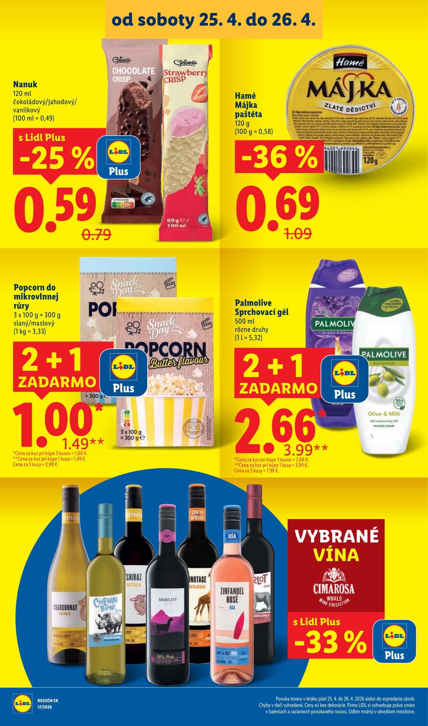 lidl - Aktuálny leták Lidl od pondelka, 20.04.2026 do nedele, 26.04.2026 - page: 65