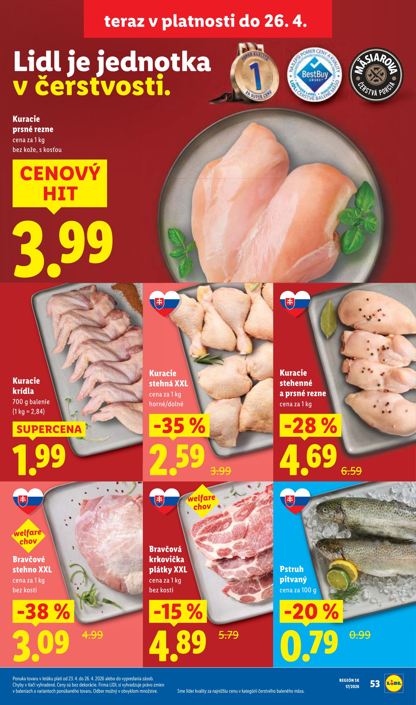 lidl - Aktuálny leták Lidl od pondelka, 20.04.2026 do nedele, 26.04.2026 - page: 15
