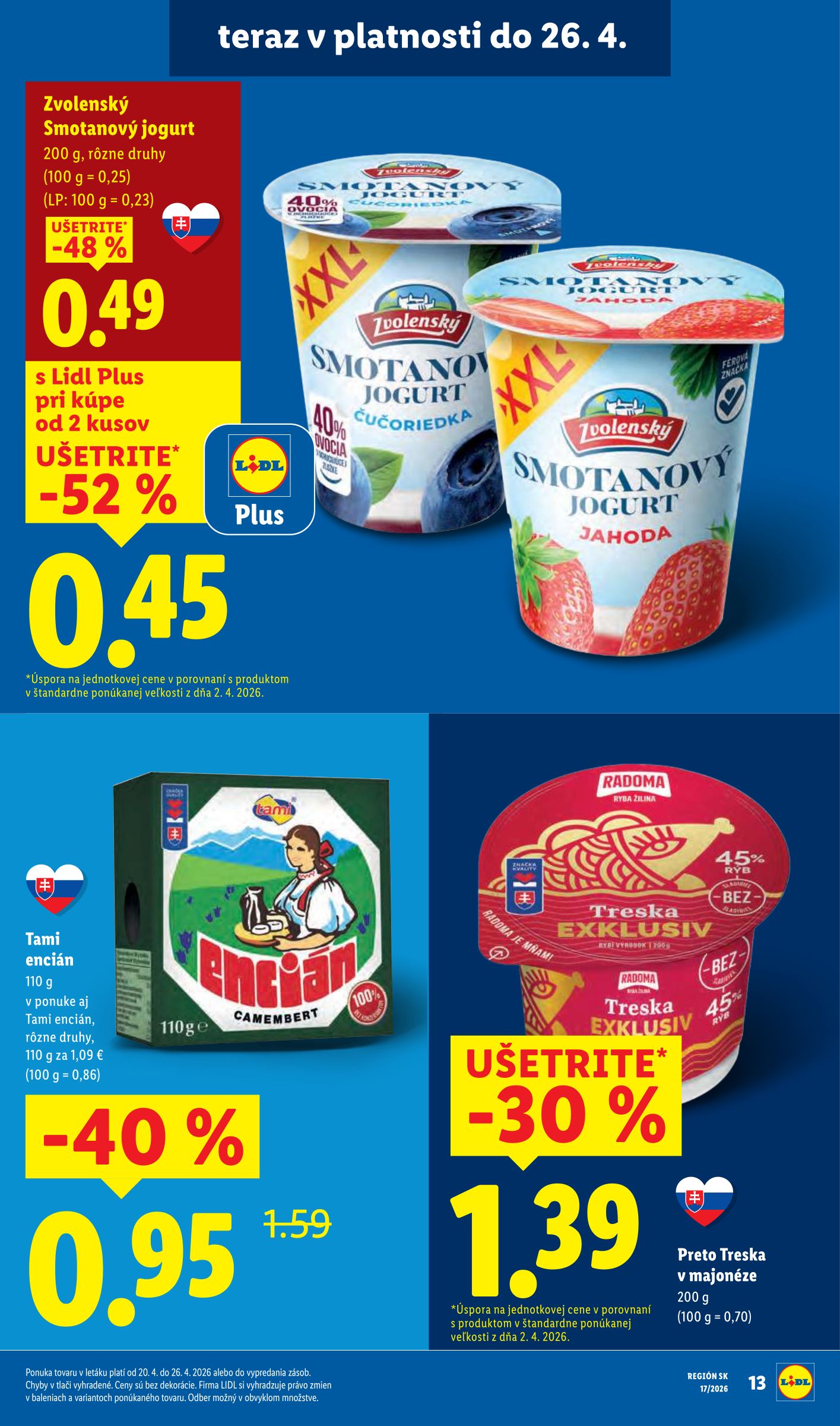 lidl - Aktuálny leták Lidl od pondelka, 20.04.2026 do nedele, 26.04.2026 - page: 19