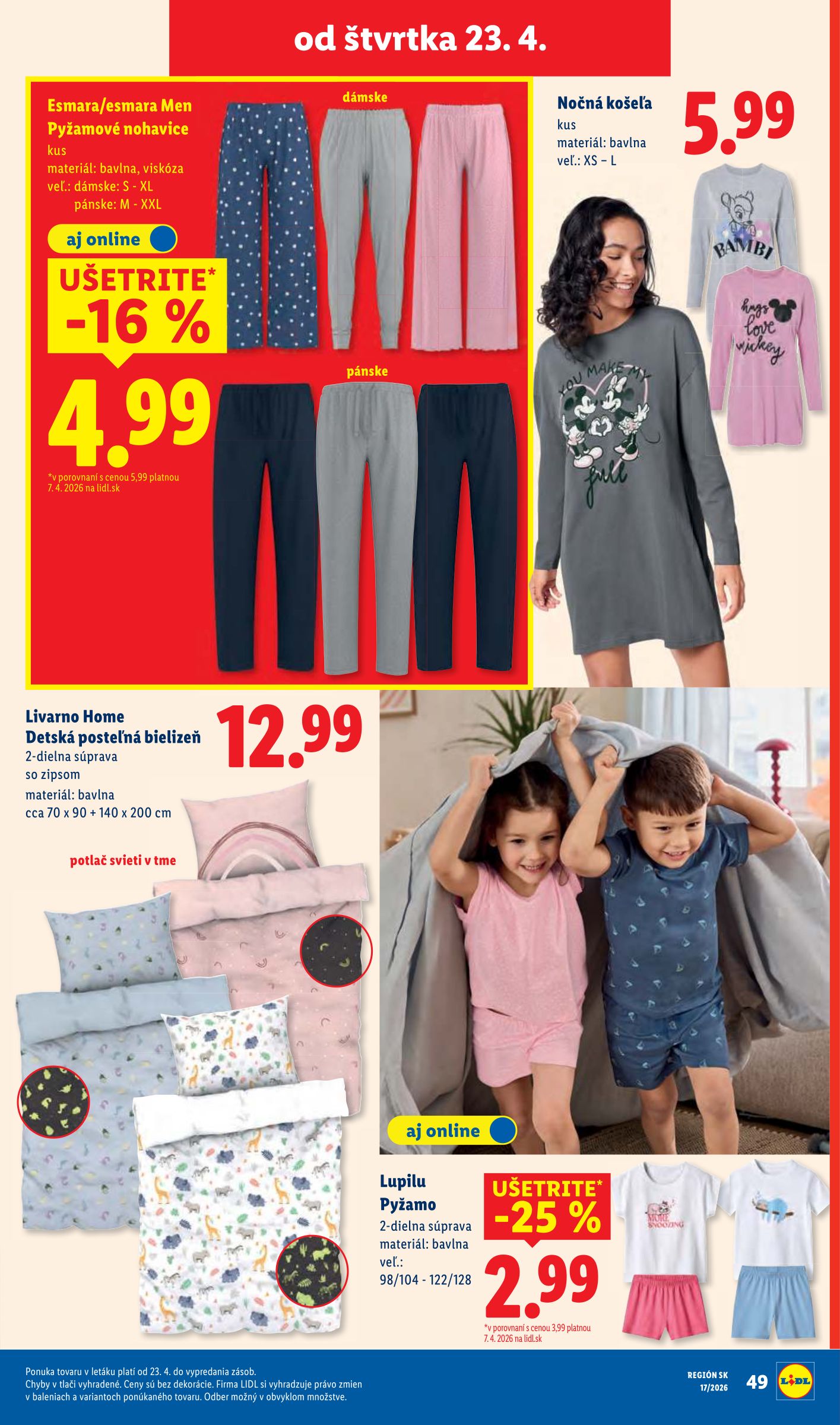 lidl - Aktuálny leták Lidl od pondelka, 20.04.2026 do nedele, 26.04.2026 - page: 71