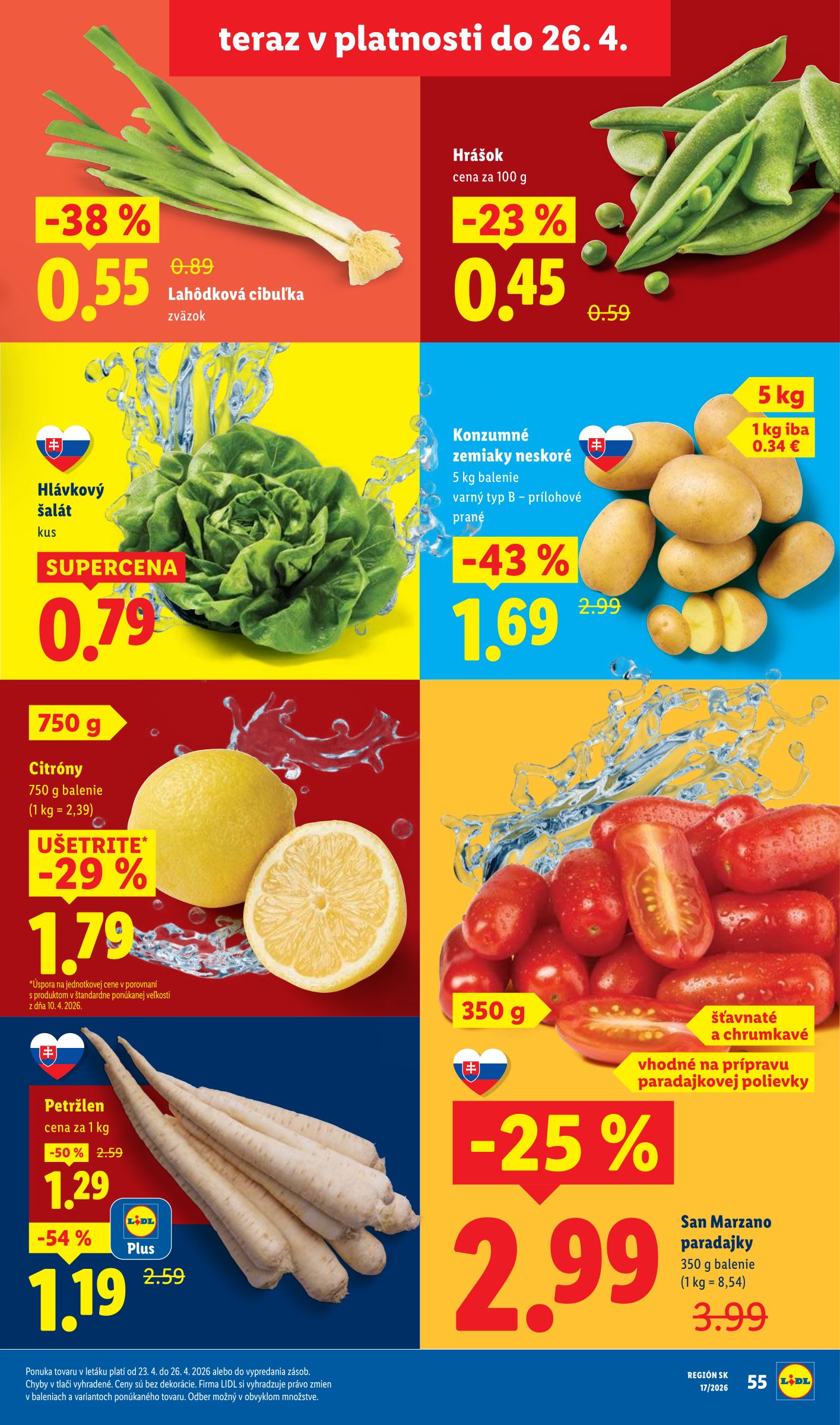 lidl - Aktuálny leták Lidl od pondelka, 20.04.2026 do nedele, 26.04.2026 - page: 9