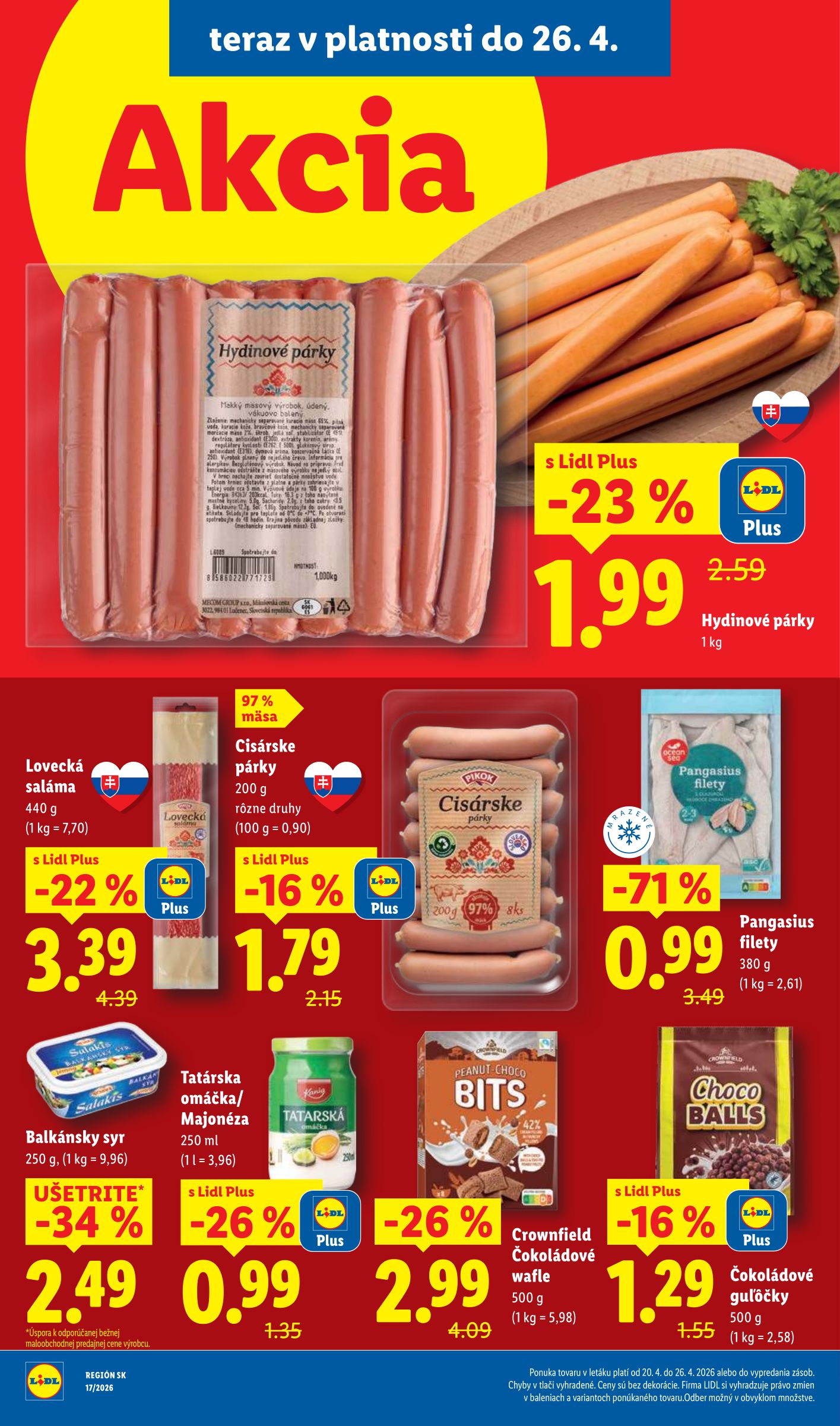 lidl - Aktuálny leták Lidl od pondelka, 20.04.2026 do nedele, 26.04.2026 - page: 53