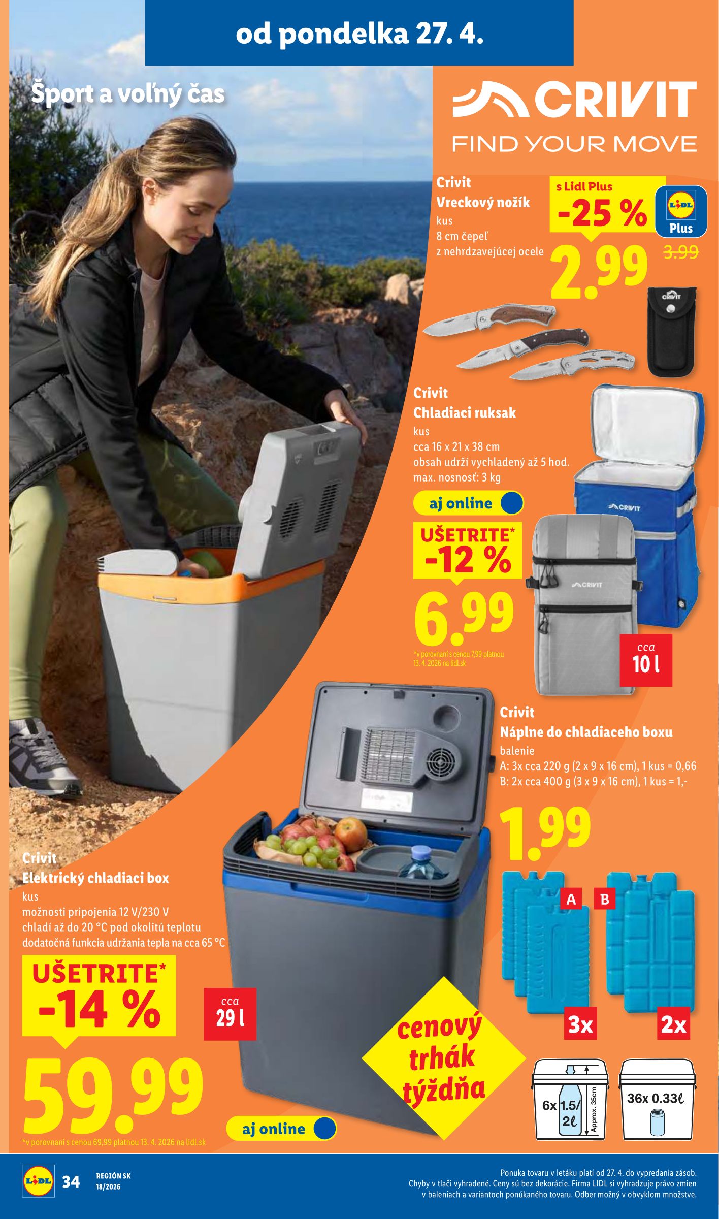 lidl - Nový leták Lidl od pondelka, 27.04.2026 do nedele, 03.05.2026 - page: 36
