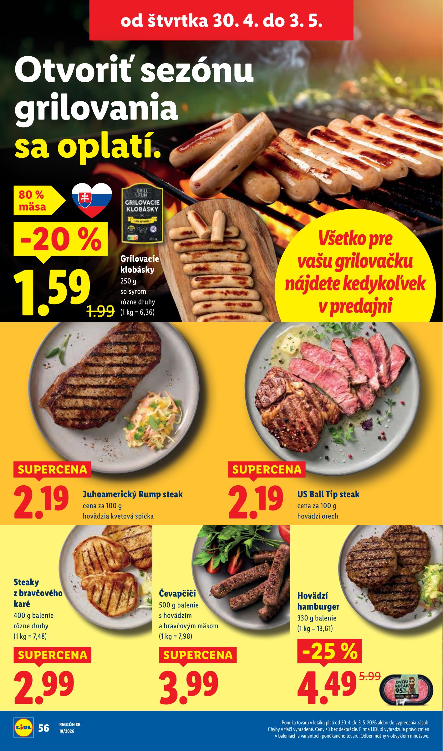 lidl - Nový leták Lidl od pondelka, 27.04.2026 do nedele, 03.05.2026 - page: 55
