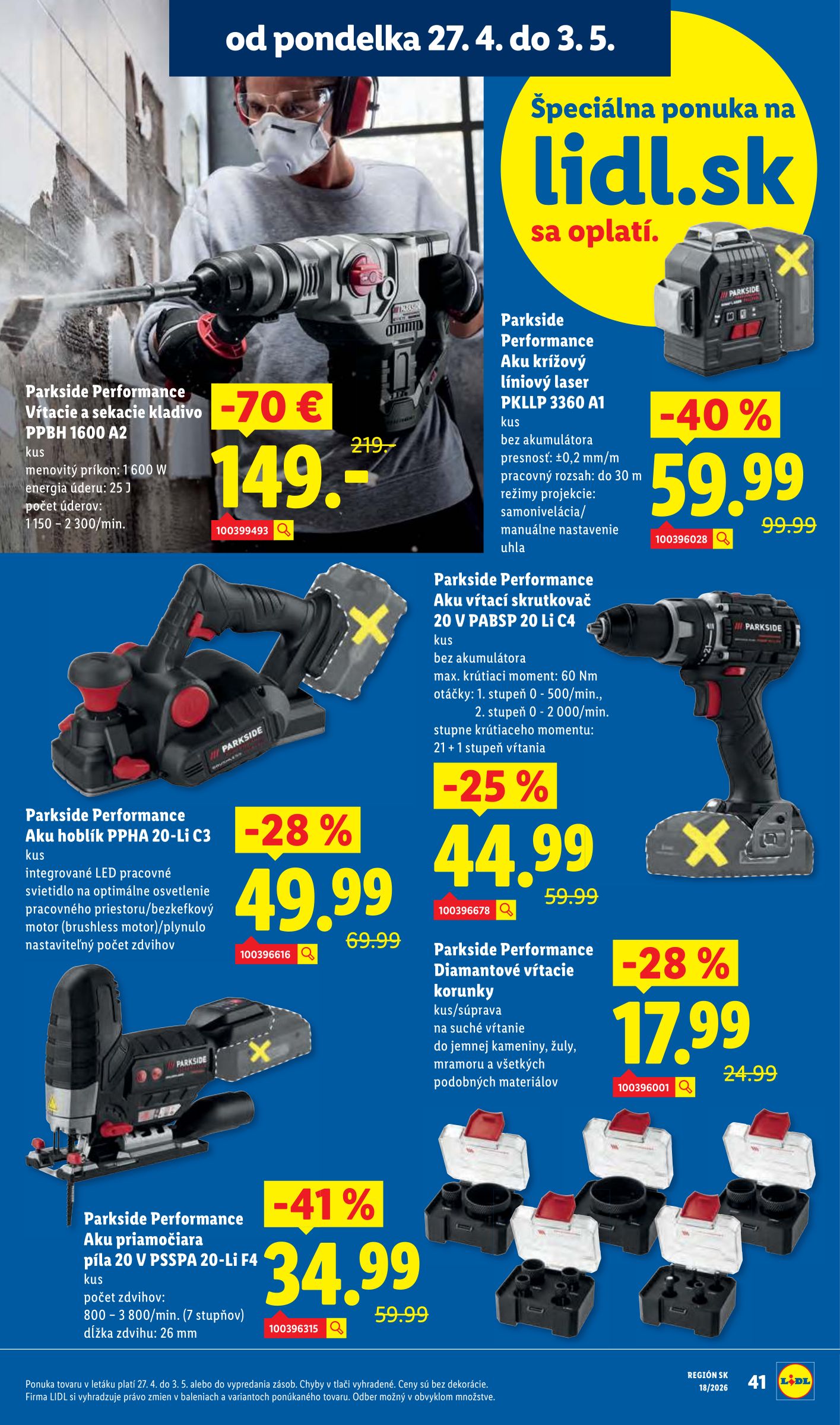 lidl - Nový leták Lidl od pondelka, 27.04.2026 do nedele, 03.05.2026 - page: 49