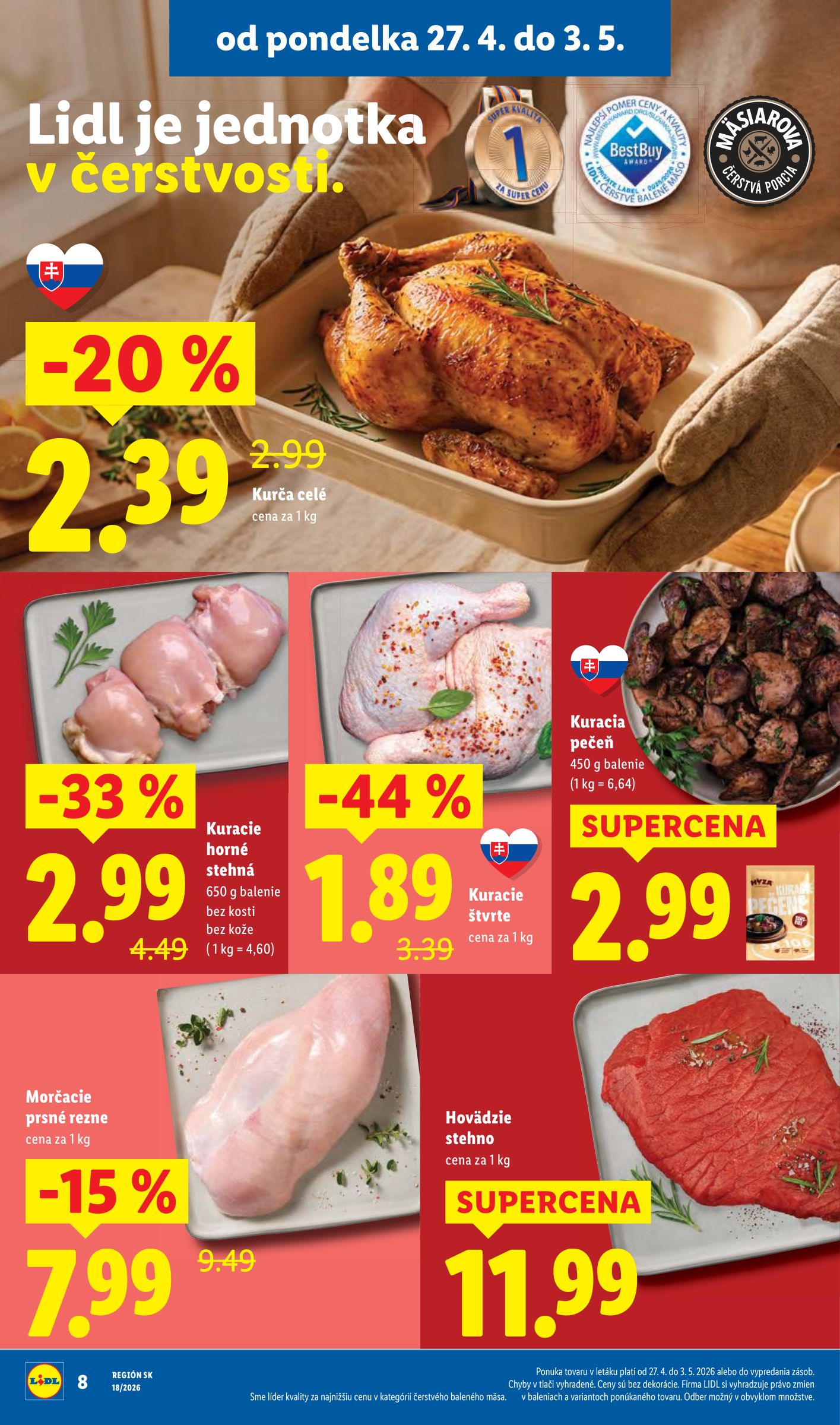 lidl - Nový leták Lidl od pondelka, 27.04.2026 do nedele, 03.05.2026 - page: 10