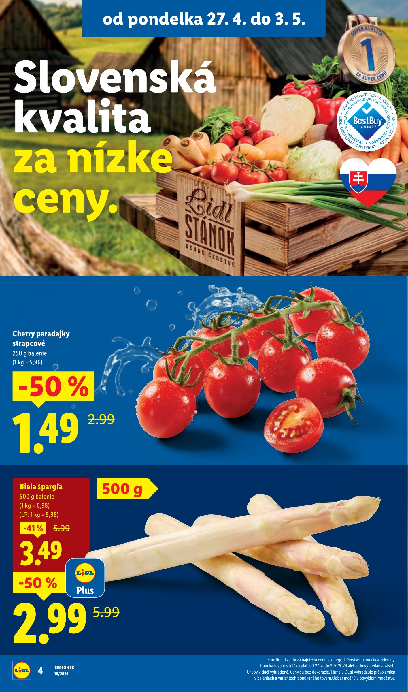 lidl - Nový leták Lidl od pondelka, 27.04.2026 do nedele, 03.05.2026 - page: 6