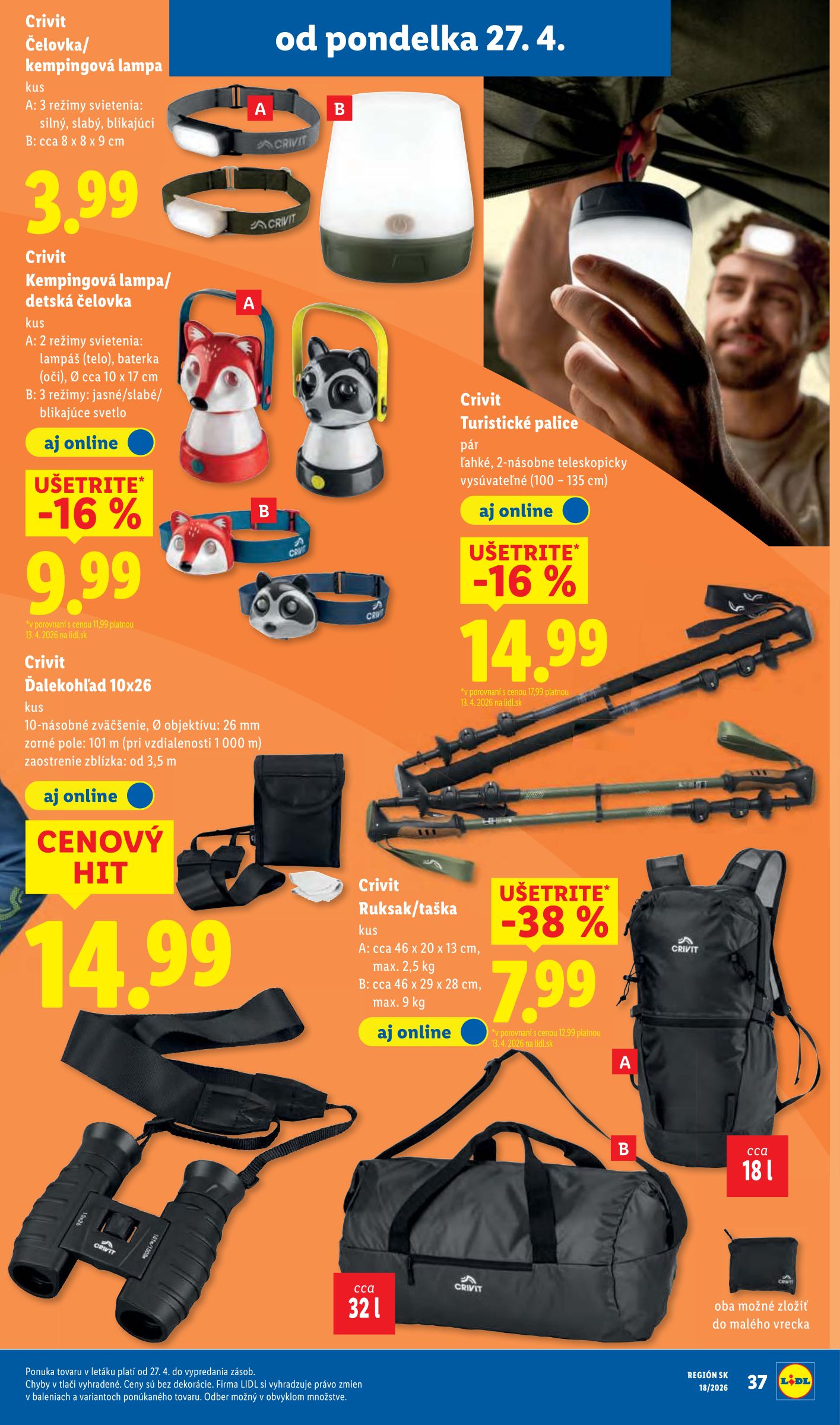 lidl - Nový leták Lidl od pondelka, 27.04.2026 do nedele, 03.05.2026 - page: 39