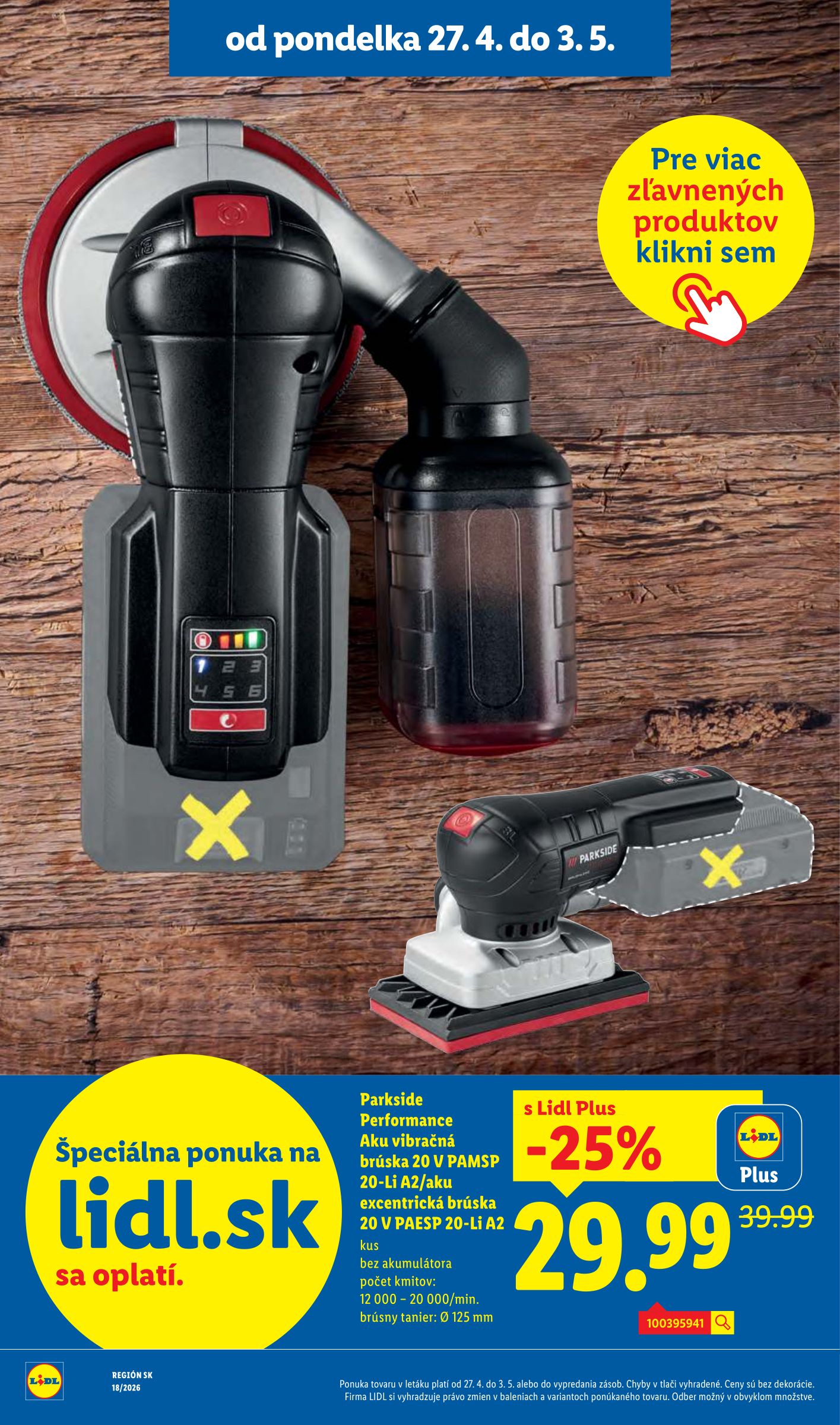 lidl - Nový leták Lidl od pondelka, 27.04.2026 do nedele, 03.05.2026 - page: 46