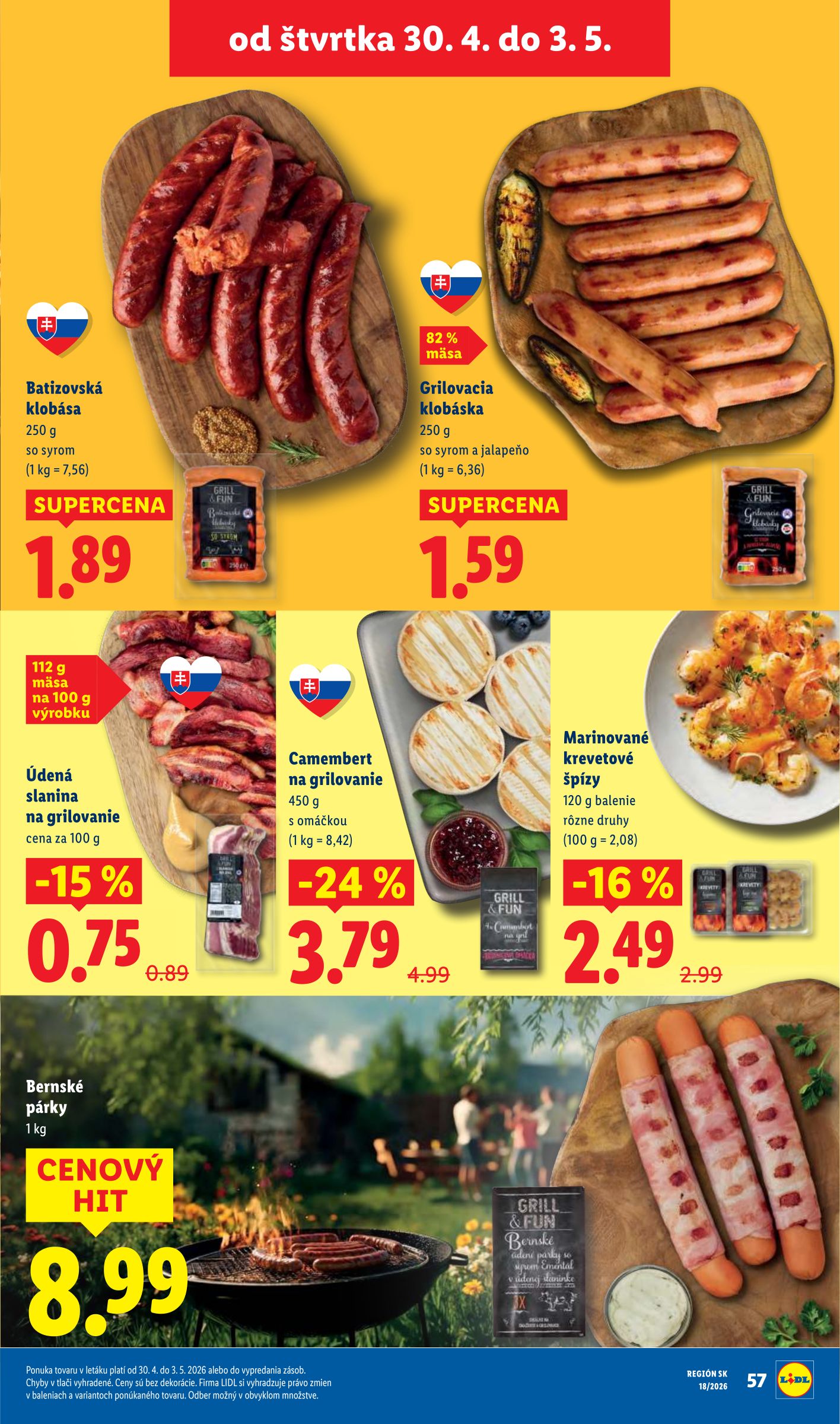 lidl - Nový leták Lidl od pondelka, 27.04.2026 do nedele, 03.05.2026 - page: 56
