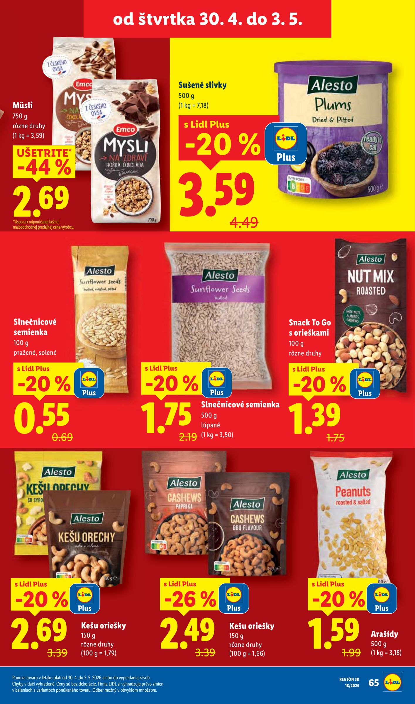 lidl - Nový leták Lidl od pondelka, 27.04.2026 do nedele, 03.05.2026 - page: 71