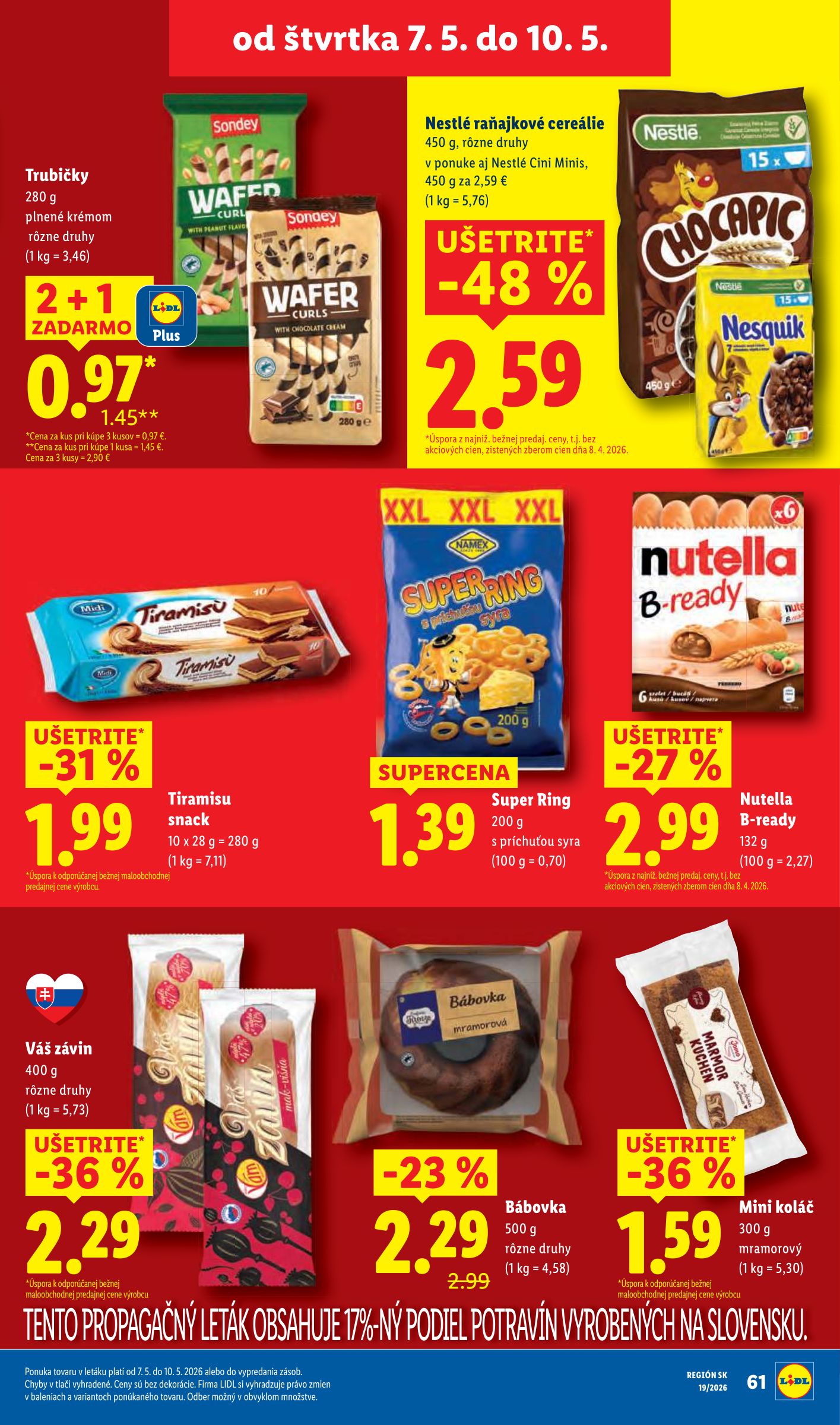 lidl - Nový leták Lidl od pondelka, 04.05.2026 do nedele, 10.05.2026 - page: 73