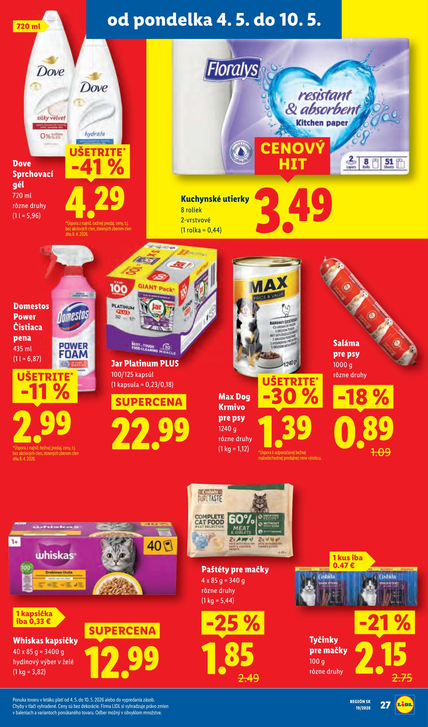 lidl - Nový leták Lidl od pondelka, 04.05.2026 do nedele, 10.05.2026 - page: 39