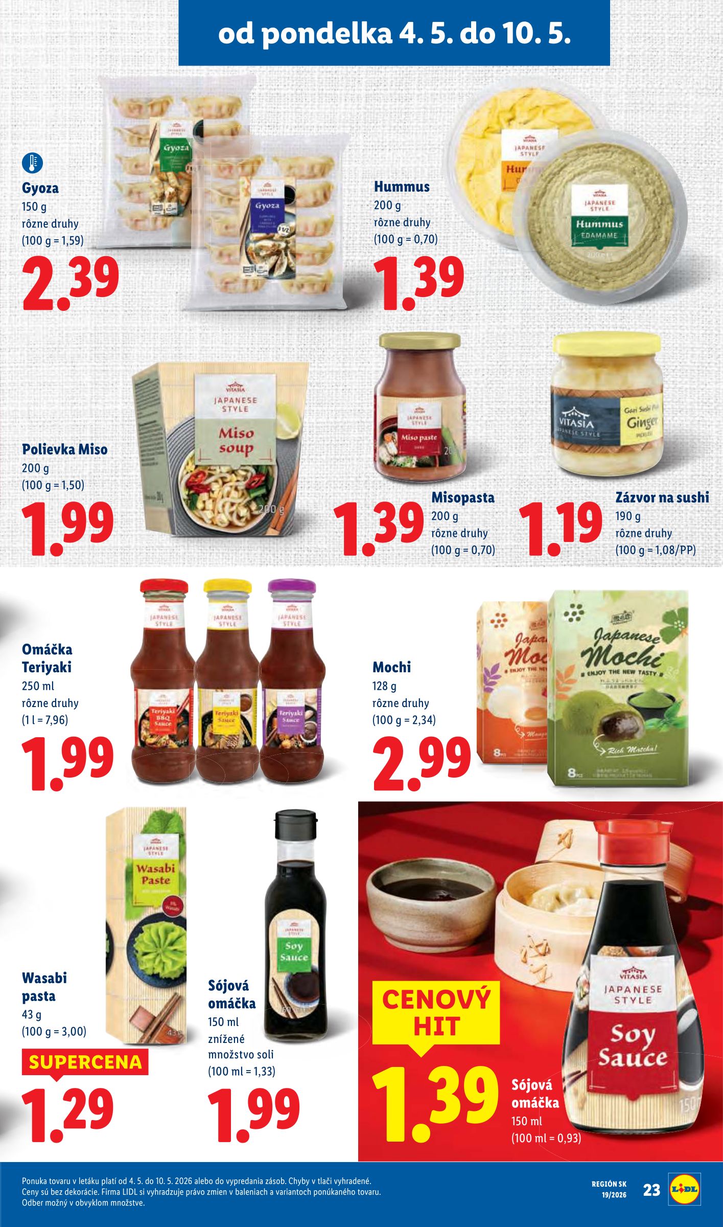 lidl - Nový leták Lidl od pondelka, 04.05.2026 do nedele, 10.05.2026 - page: 31