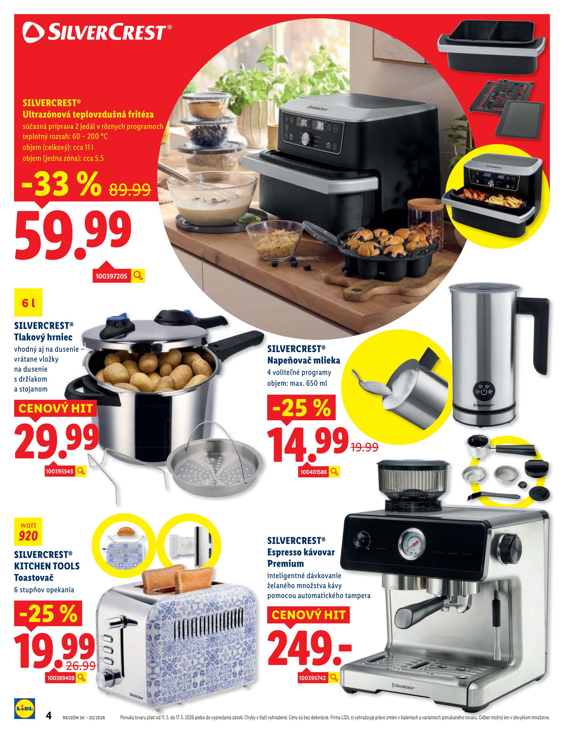 lidl - Nový leták Lidl od pondelka, 11.05.2026 do nedele, 17.05.2026 - page: 4