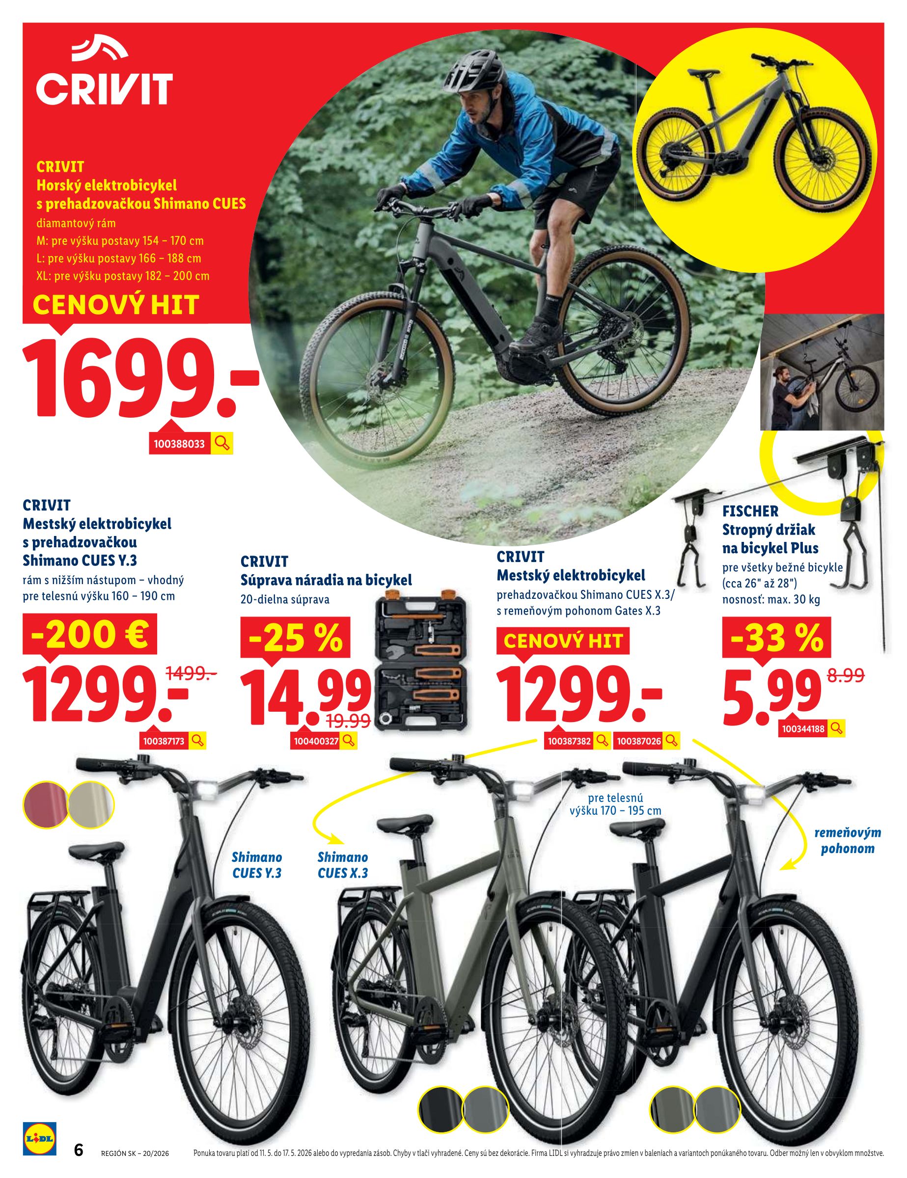 lidl - Nový leták Lidl od pondelka, 11.05.2026 do nedele, 17.05.2026 - page: 6
