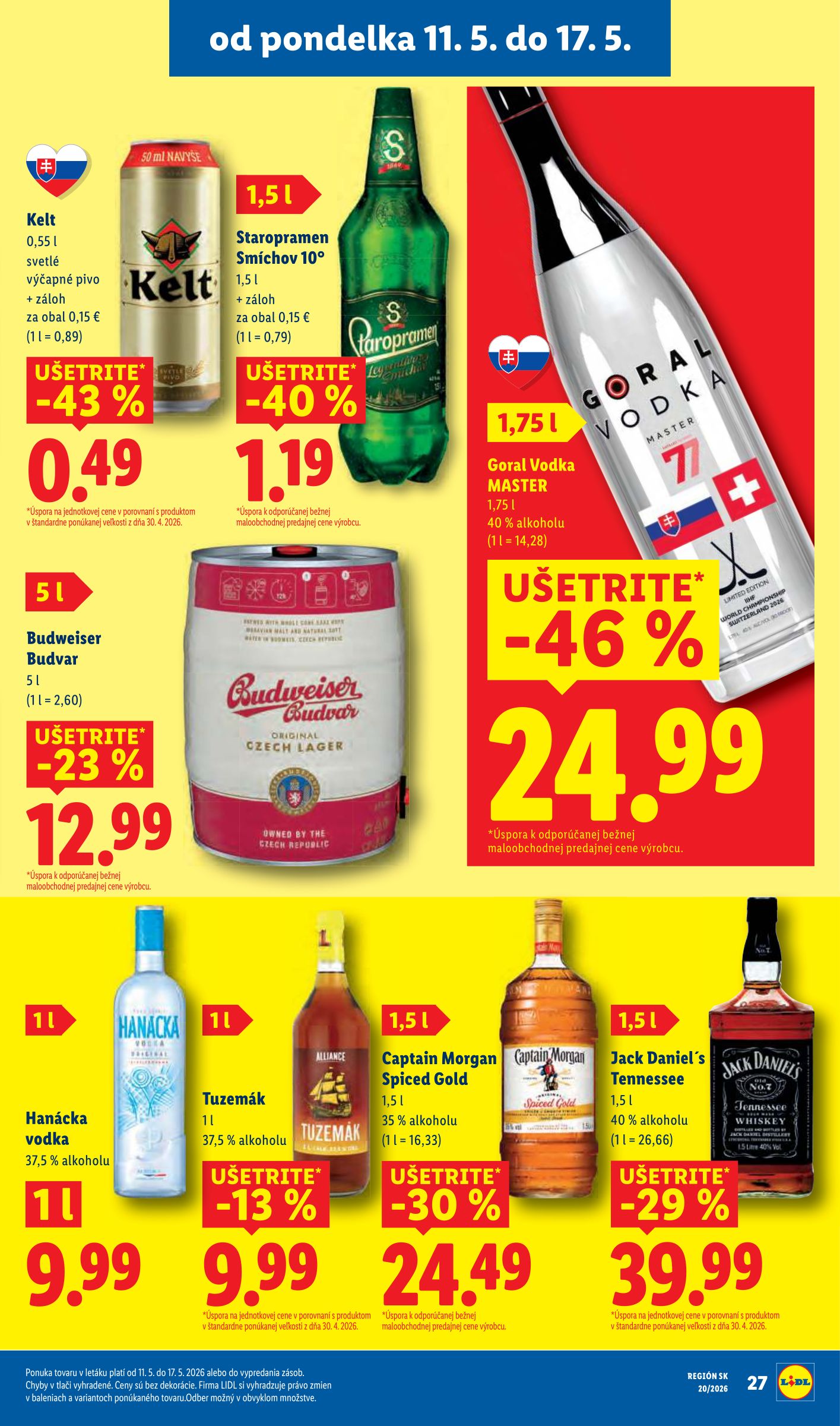 lidl - Aktuálny leták Lidl od pondelka, 11.05.2026 do nedele, 17.05.2026 - page: 35