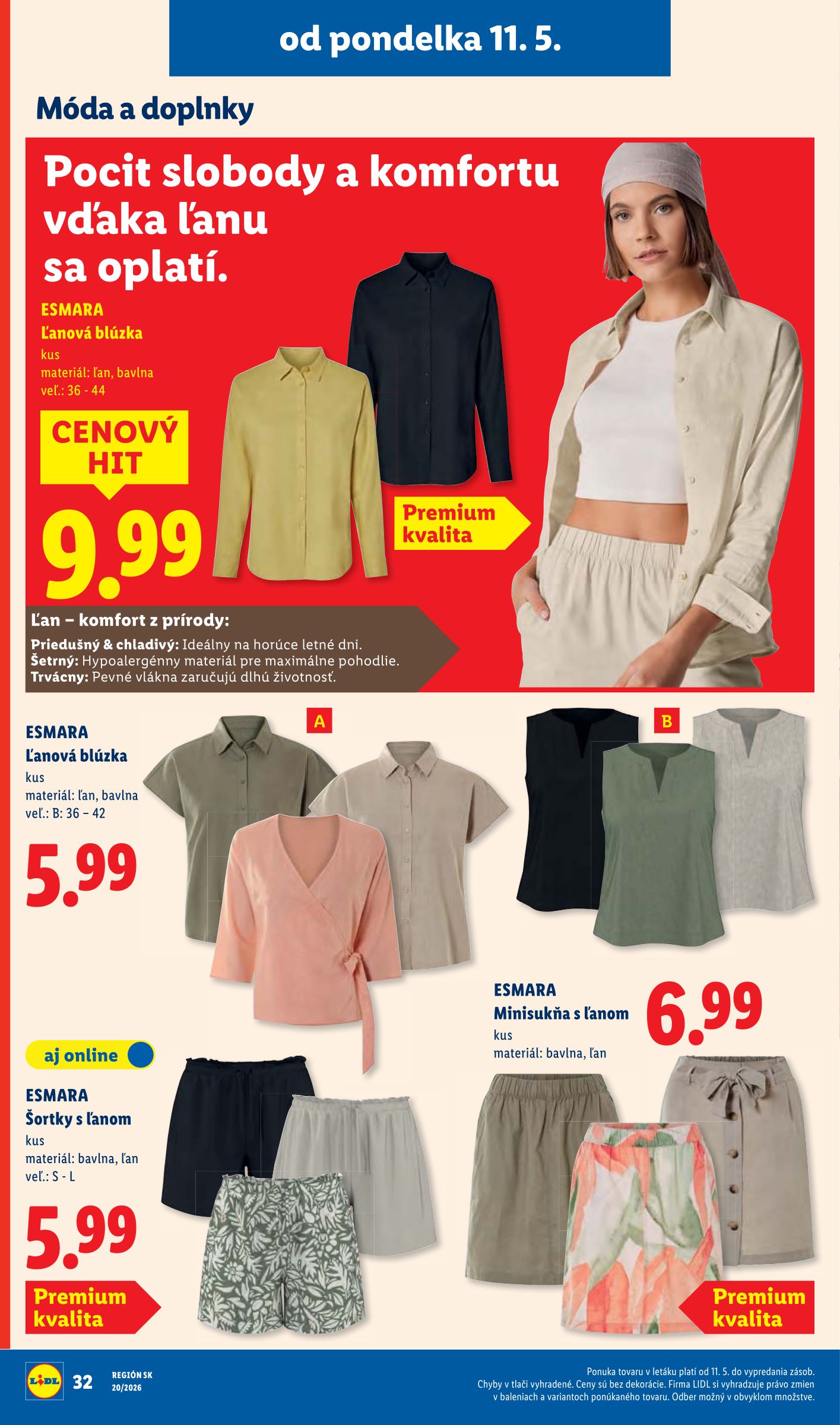 lidl - Aktuálny leták Lidl od pondelka, 11.05.2026 do nedele, 17.05.2026 - page: 44