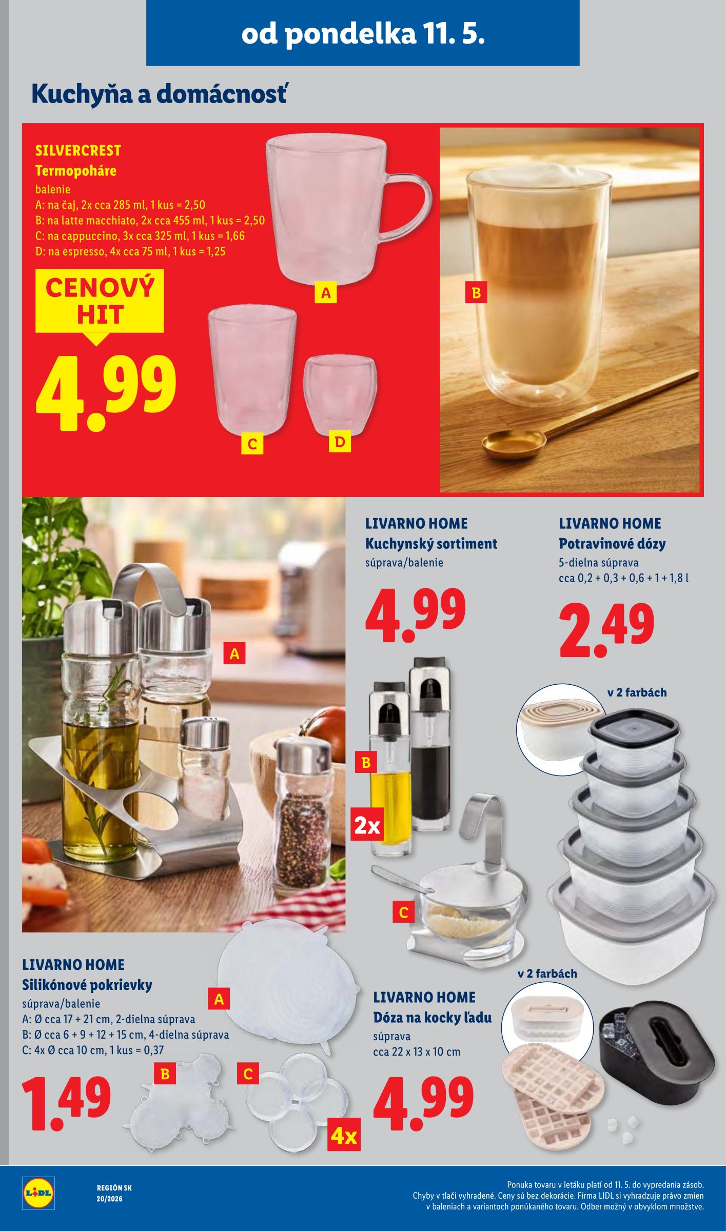 lidl - Aktuálny leták Lidl od pondelka, 11.05.2026 do nedele, 17.05.2026 - page: 50