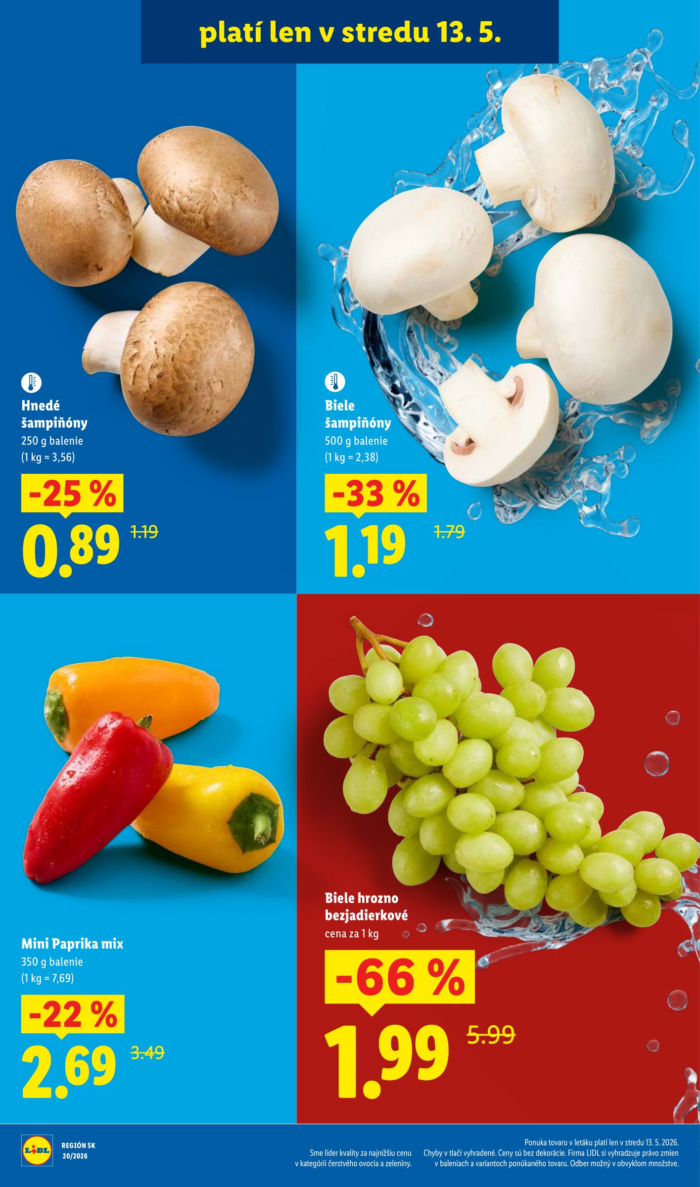 lidl - Aktuálny leták Lidl od pondelka, 11.05.2026 do nedele, 17.05.2026 - page: 7