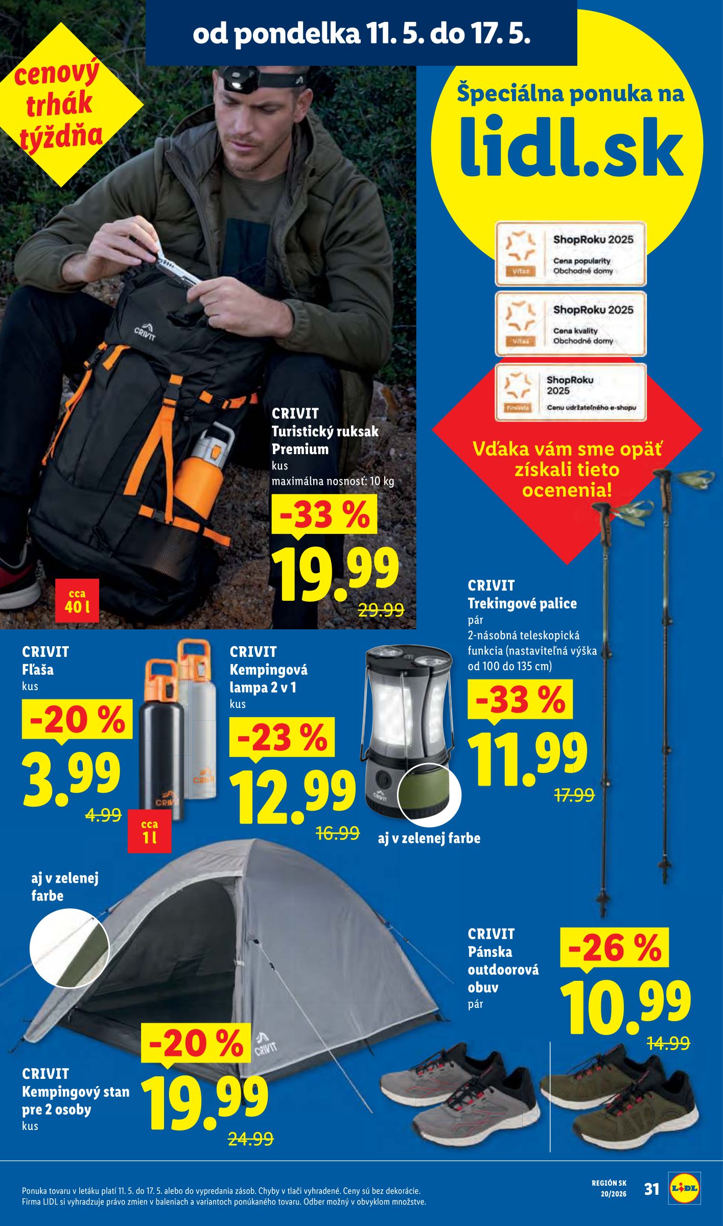 lidl - Aktuálny leták Lidl od pondelka, 11.05.2026 do nedele, 17.05.2026 - page: 10