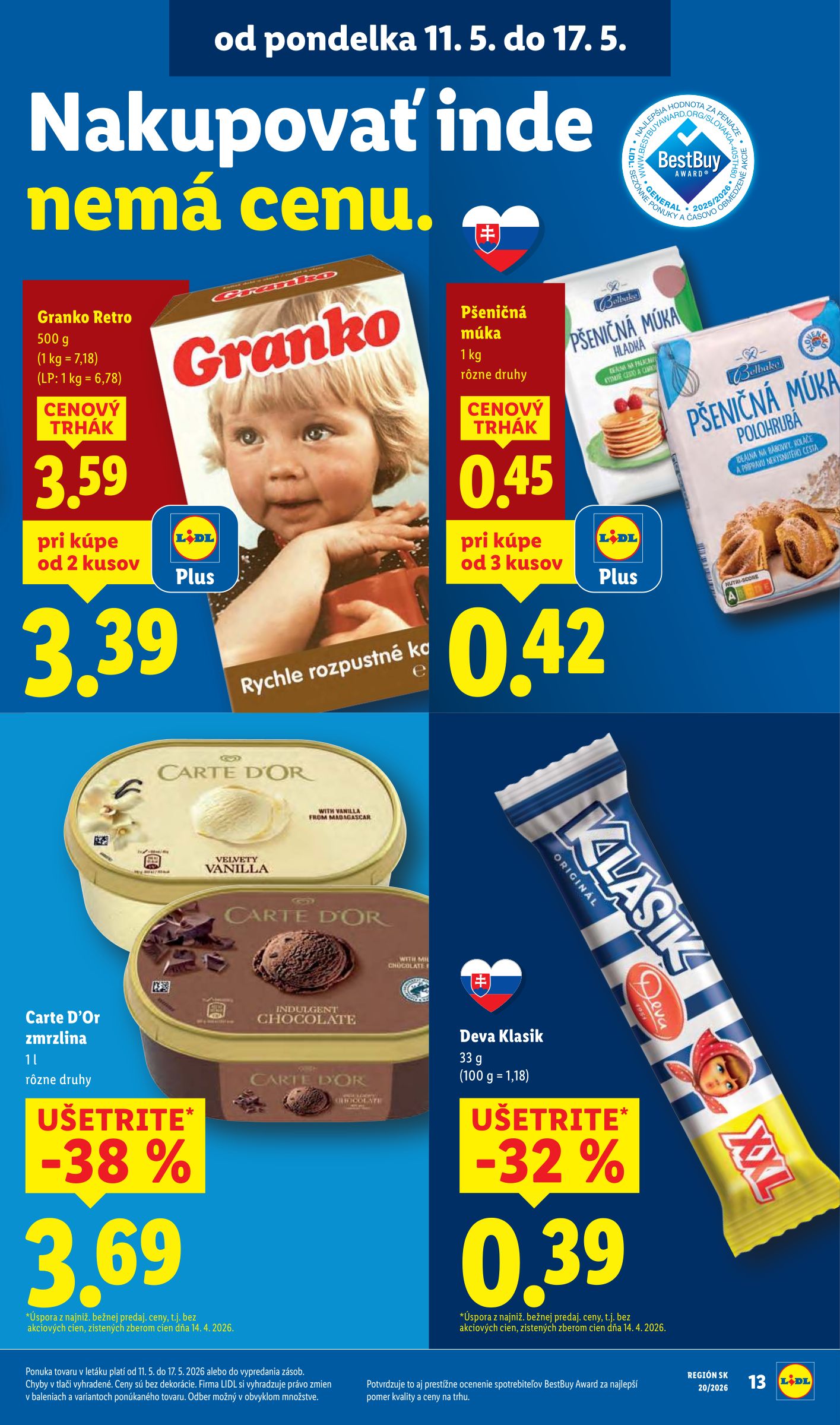 lidl - Aktuálny leták Lidl od pondelka, 11.05.2026 do nedele, 17.05.2026 - page: 19