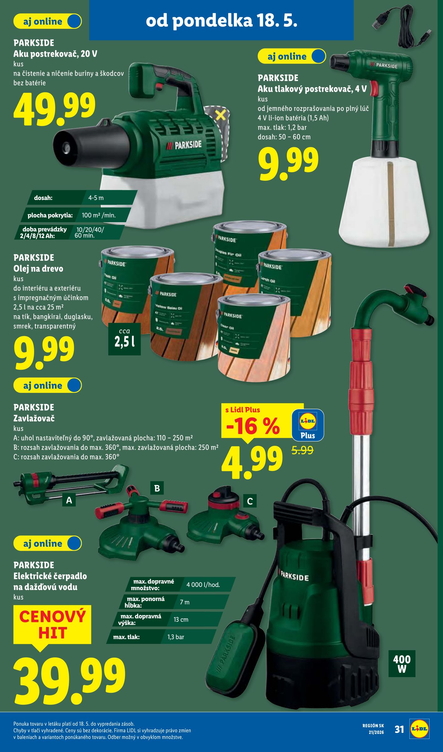 lidl - Nový Lidl leták od pondelka, 18.05.2026 do nedele, 24.05.2026 - page: 39