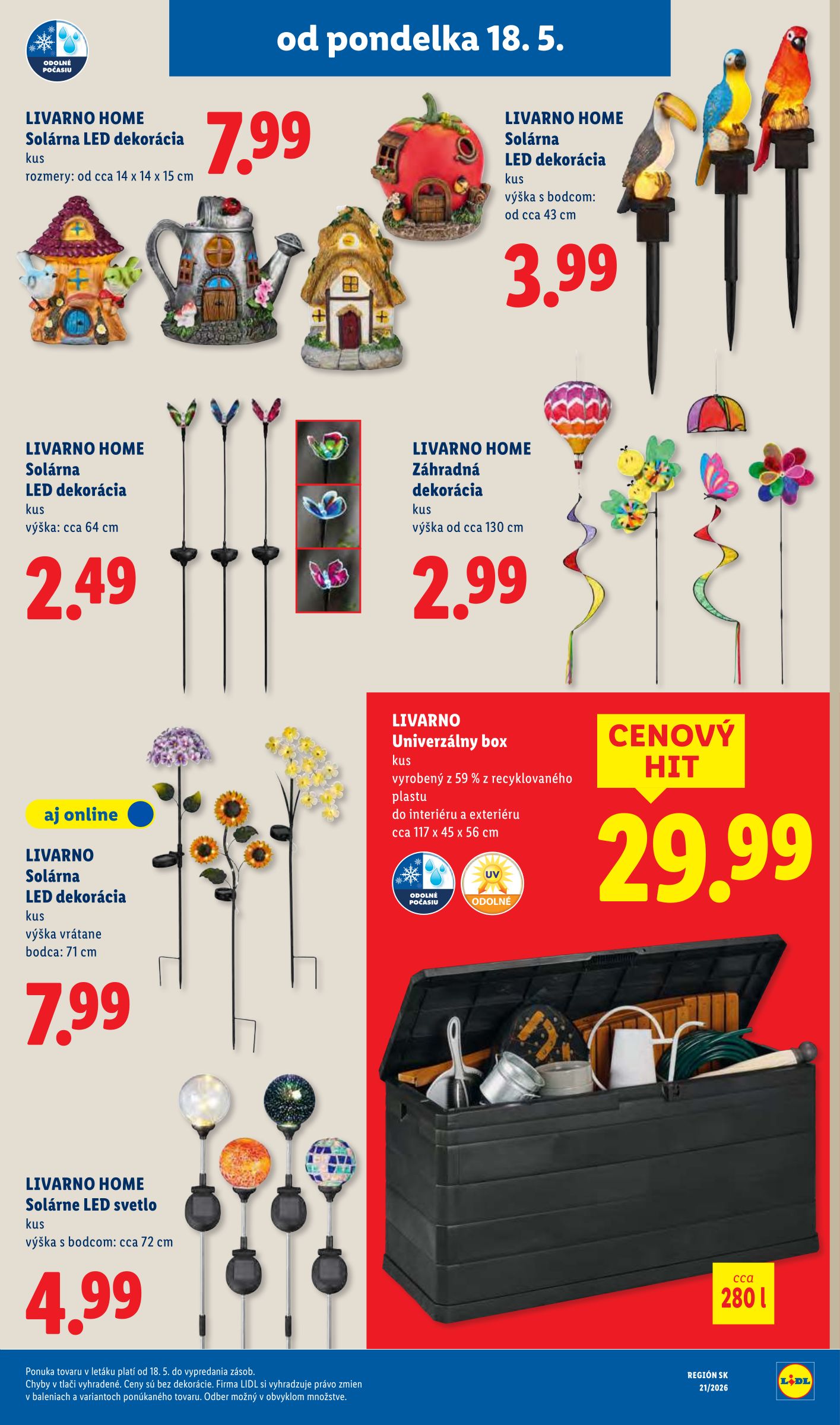 lidl - Nový Lidl leták od pondelka, 18.05.2026 do nedele, 24.05.2026 - page: 44