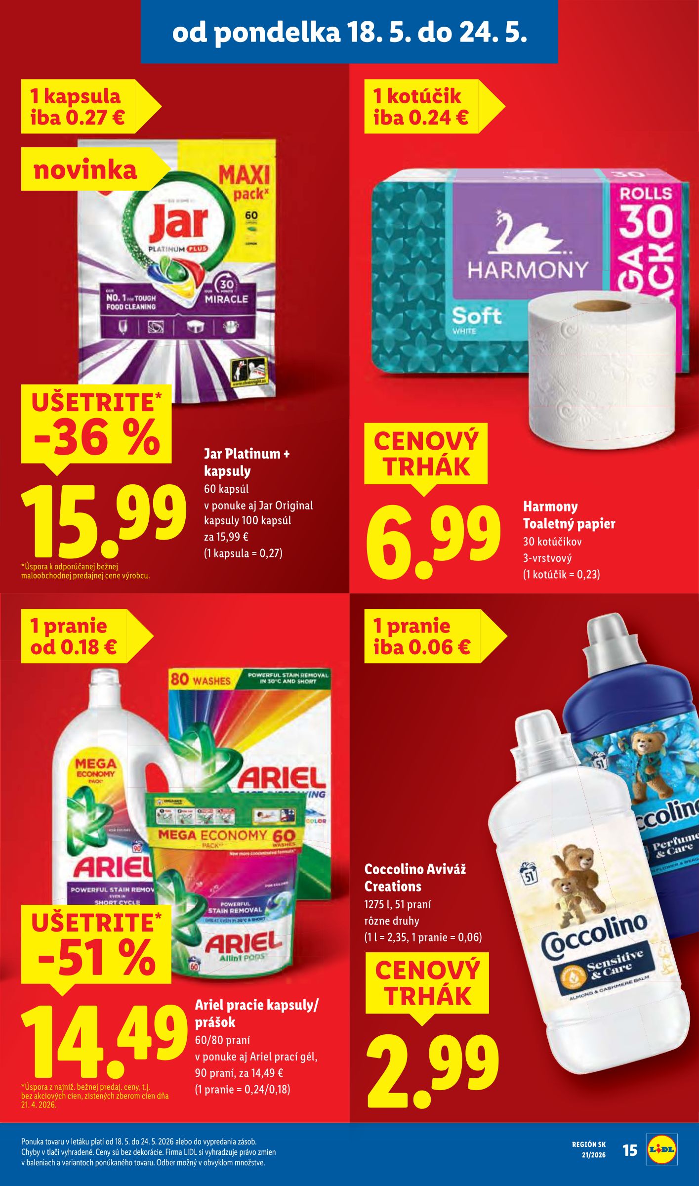 lidl - Nový Lidl leták od pondelka, 18.05.2026 do nedele, 24.05.2026 - page: 19
