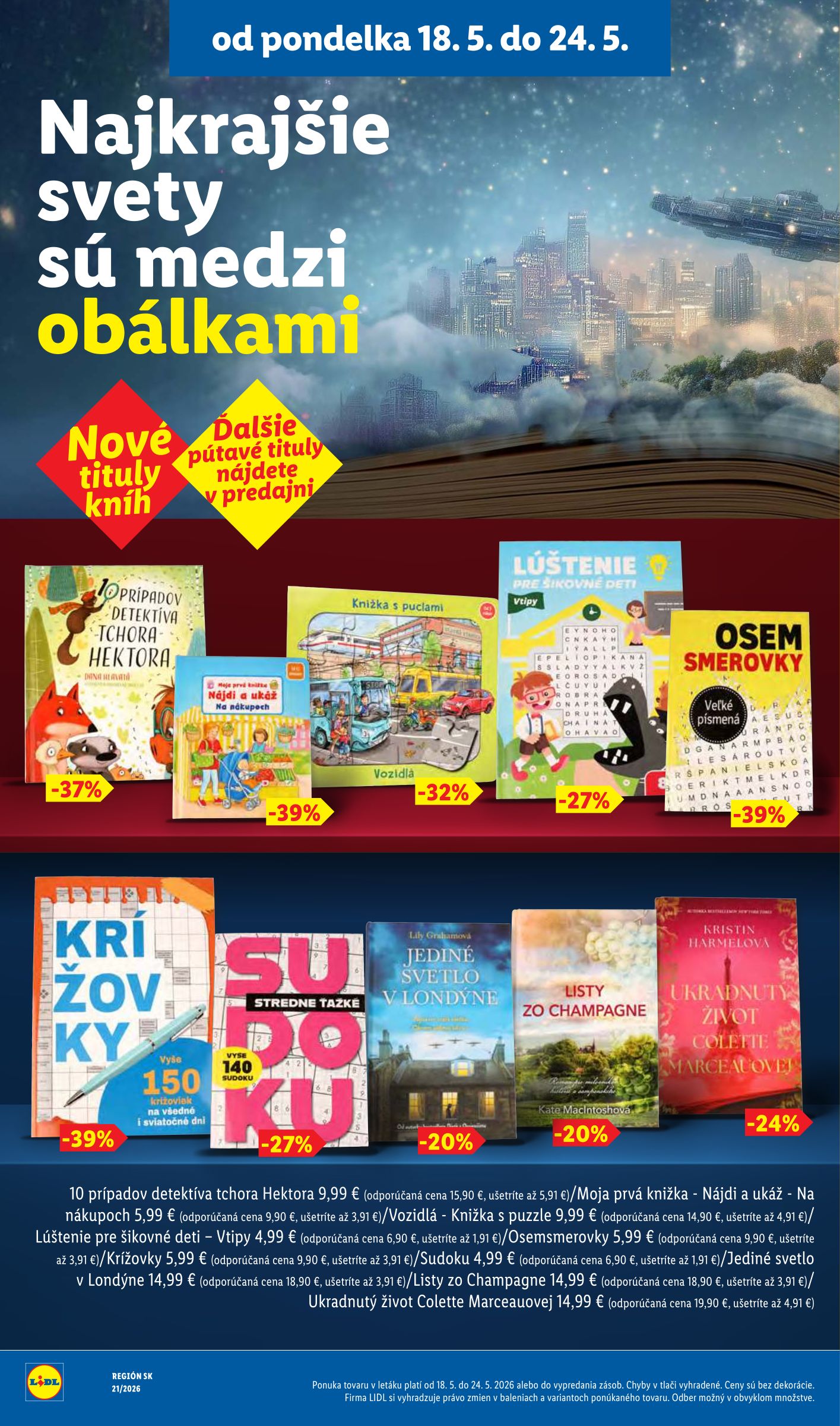 lidl - Nový Lidl leták od pondelka, 18.05.2026 do nedele, 24.05.2026 - page: 34