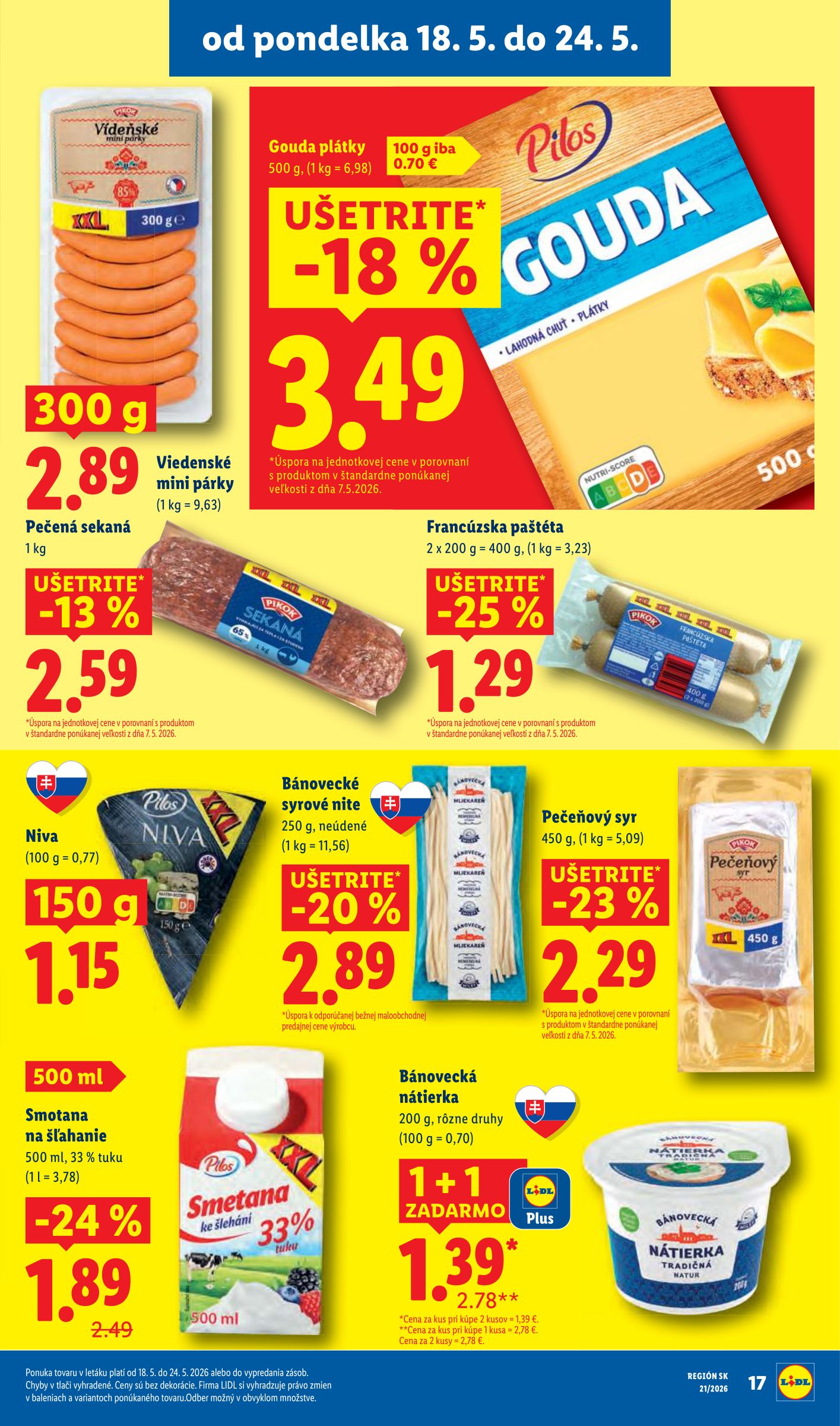 lidl - Nový Lidl leták od pondelka, 18.05.2026 do nedele, 24.05.2026 - page: 21