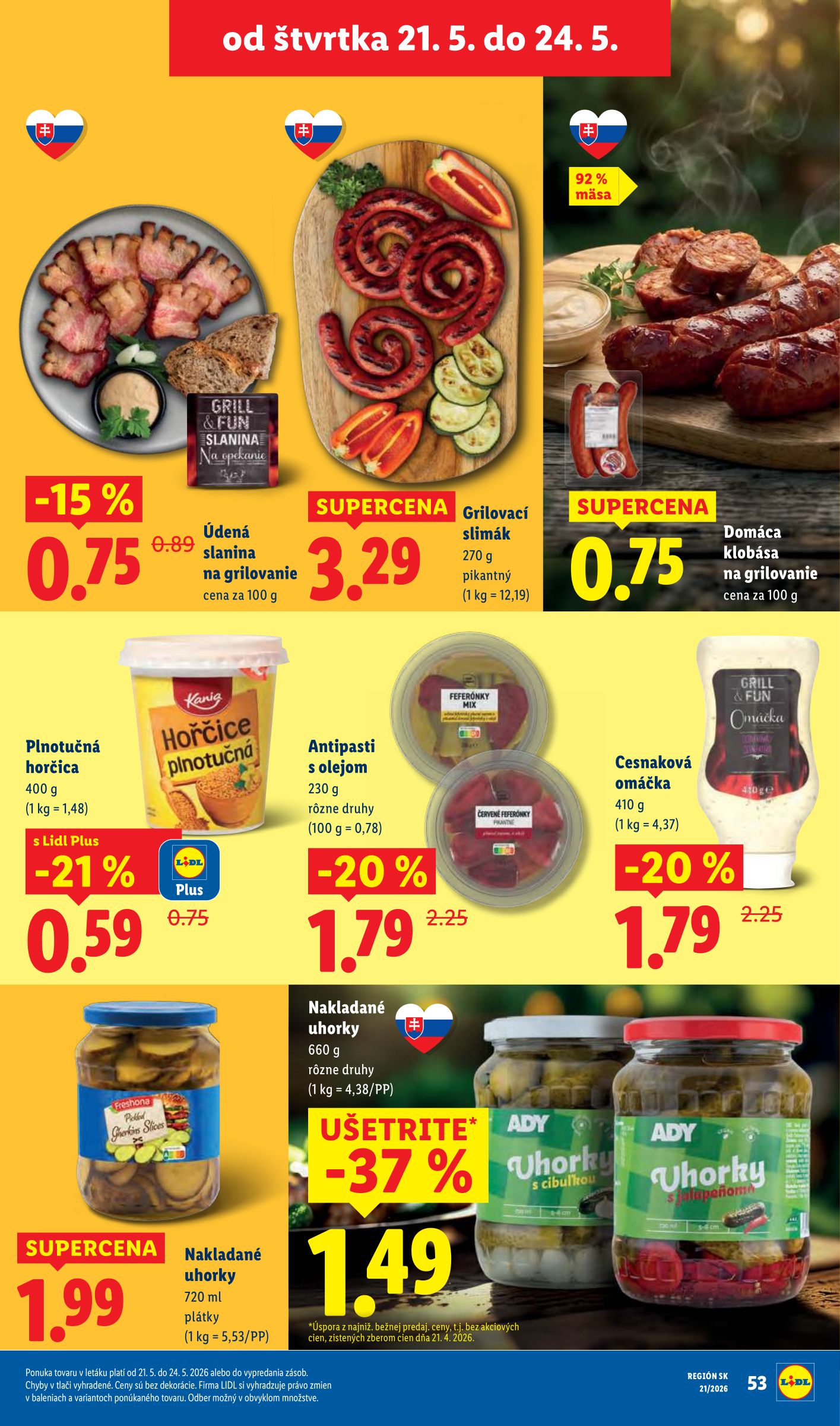 lidl - Nový Lidl leták od pondelka, 18.05.2026 do nedele, 24.05.2026 - page: 63