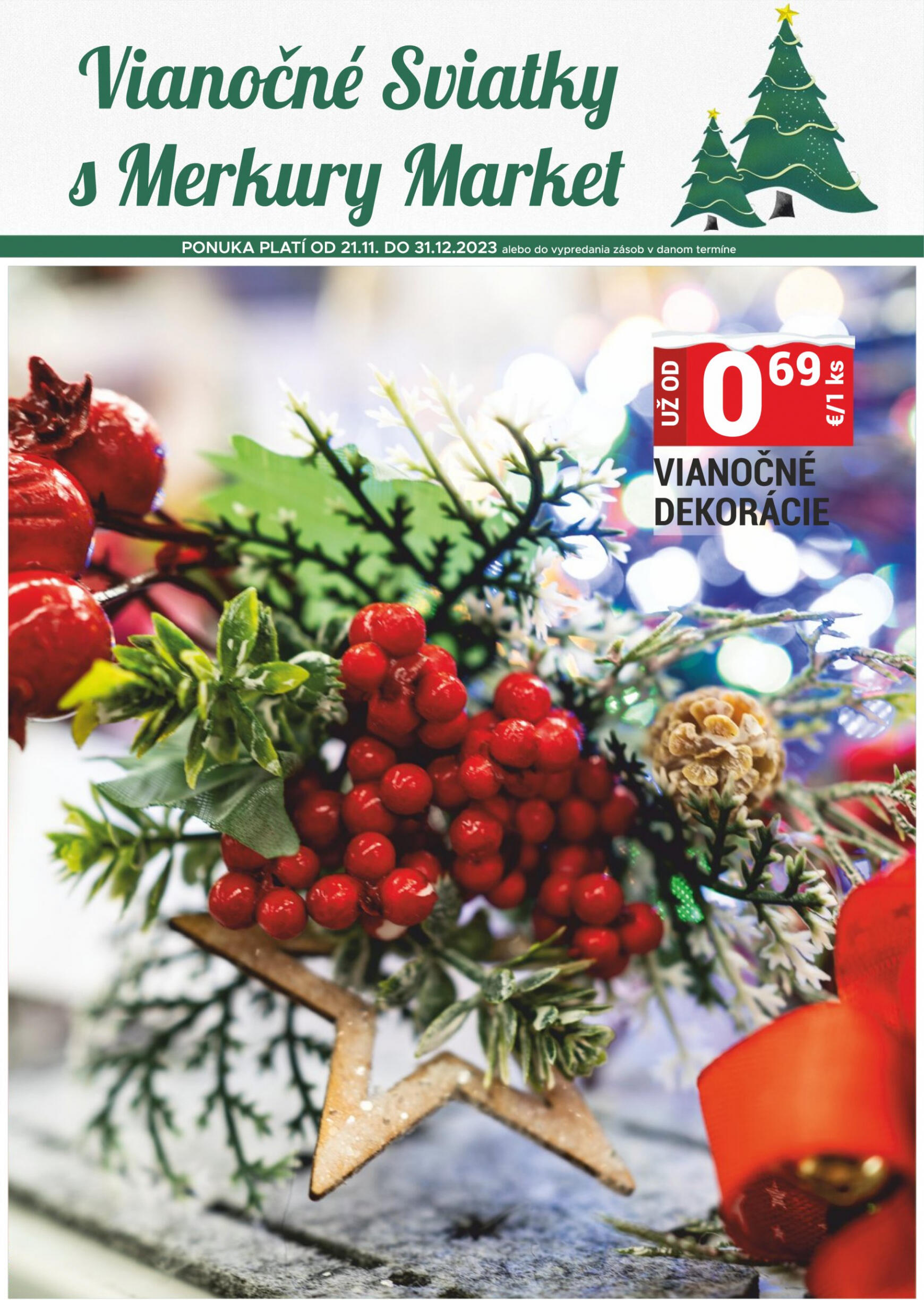 merkury-market - Merkury Market - Leták sviatky z Merkury... platný od 21.11.2023