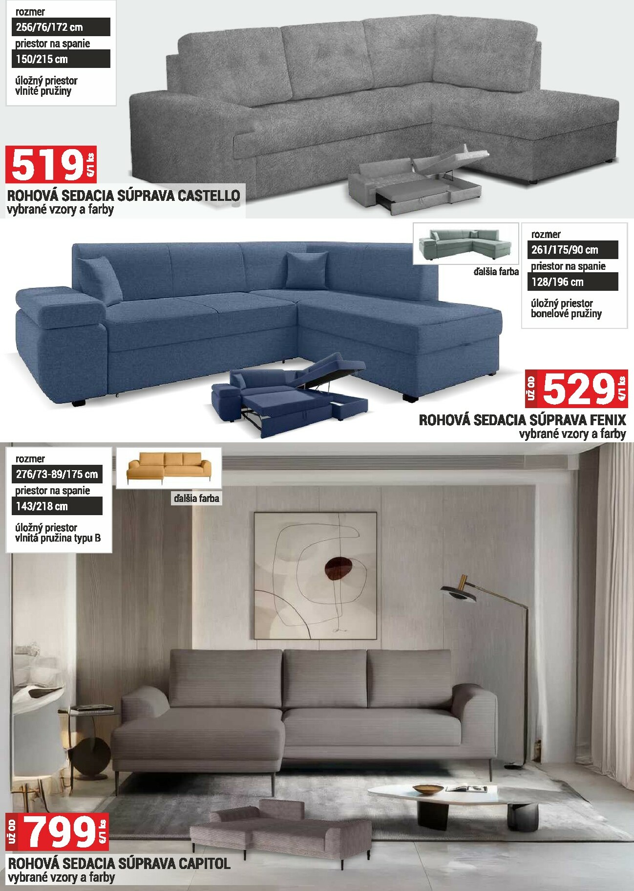 merkury-market - Leták Merkury Market - Nábytok, sedačky, matrace platný od 01.11. do 30.11. - page: 5