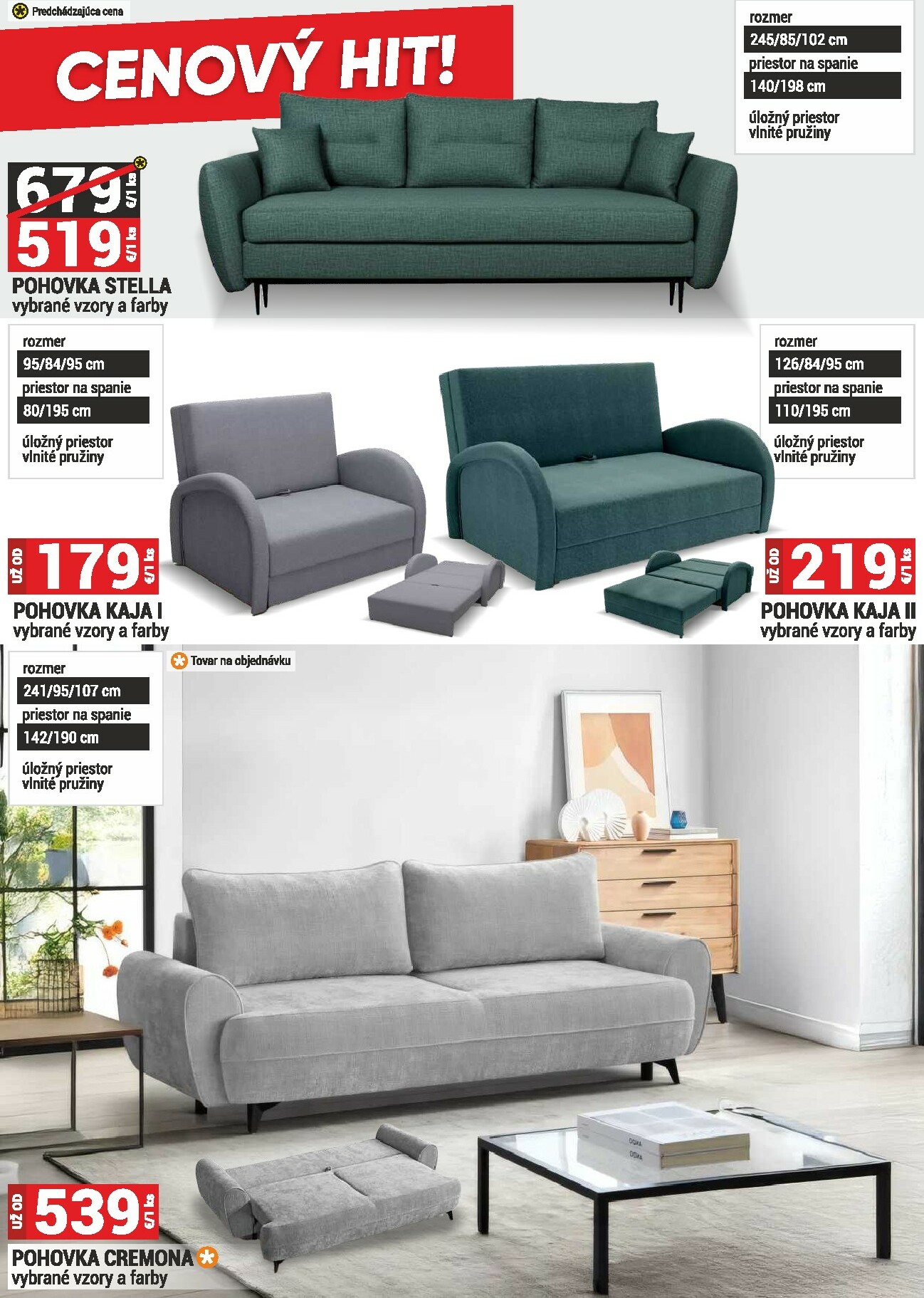 merkury-market - Leták Merkury Market - Nábytok, sedačky, matrace platný od 01.11. do 30.11. - page: 7