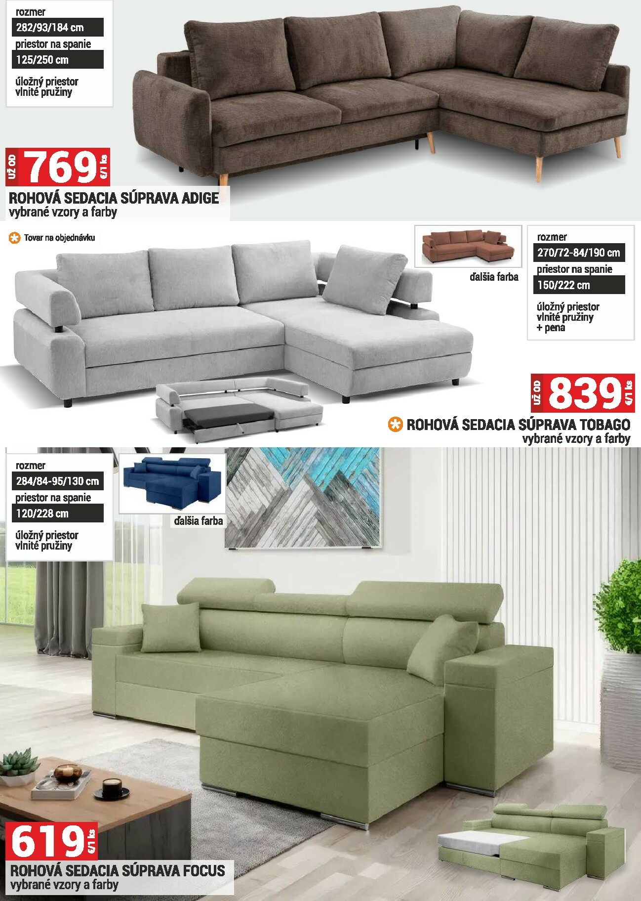 merkury-market - Leták Merkury Market - Nábytok, sedačky, matrace platný od 02.01. do 31.01. - page: 23