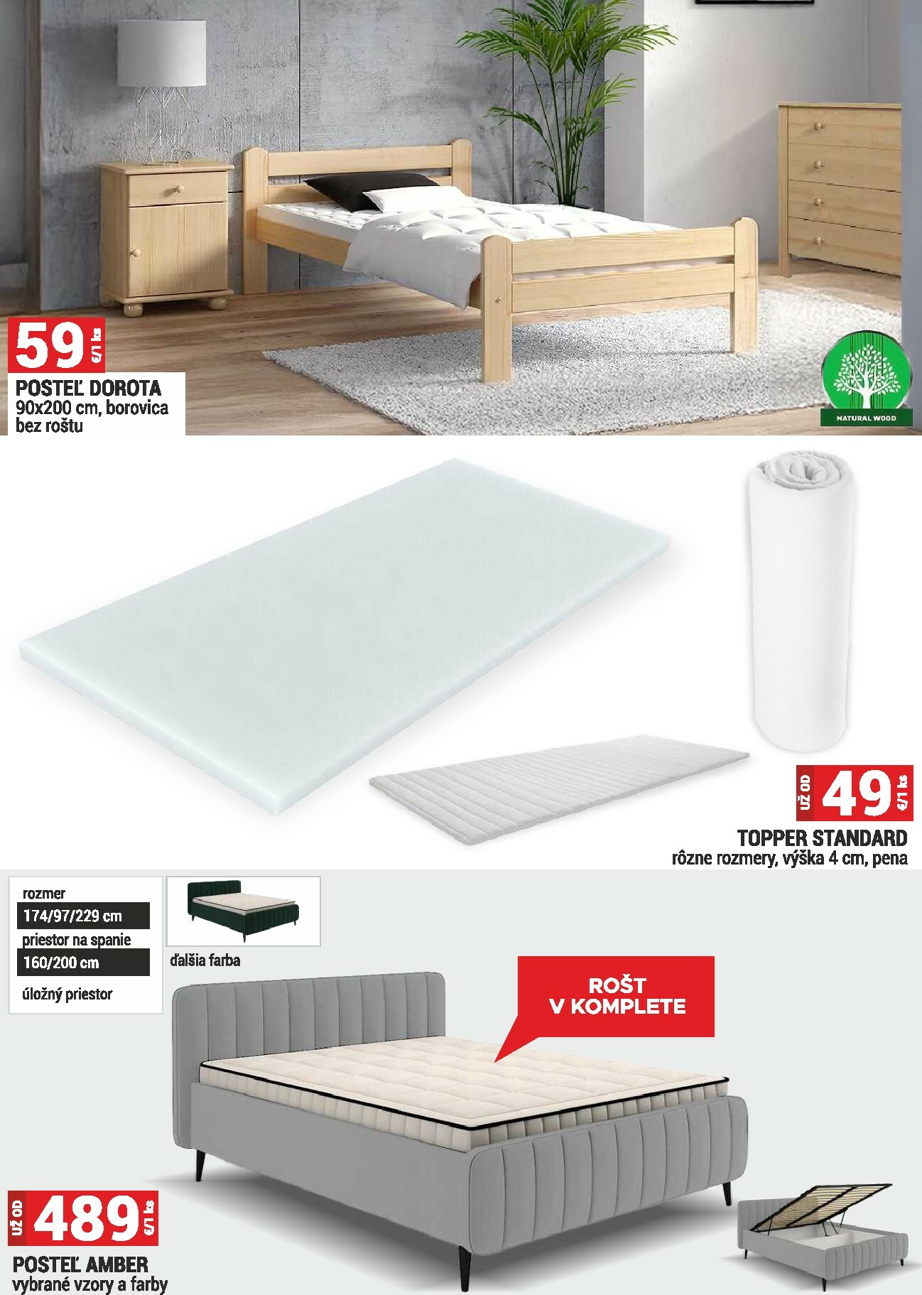 merkury-market - Leták Merkury Market - Nábytok, sedačky, matrace platný od 02.01. do 31.01. - page: 13