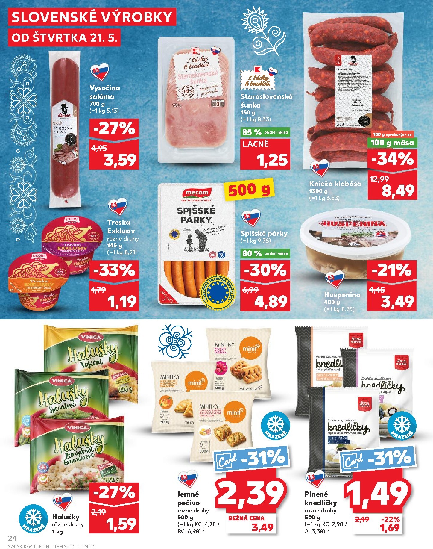 kaufland - Nový Kaufland leták od štvrtka, 21.05.2026 do stredy, 27.05.2026 - page: 24