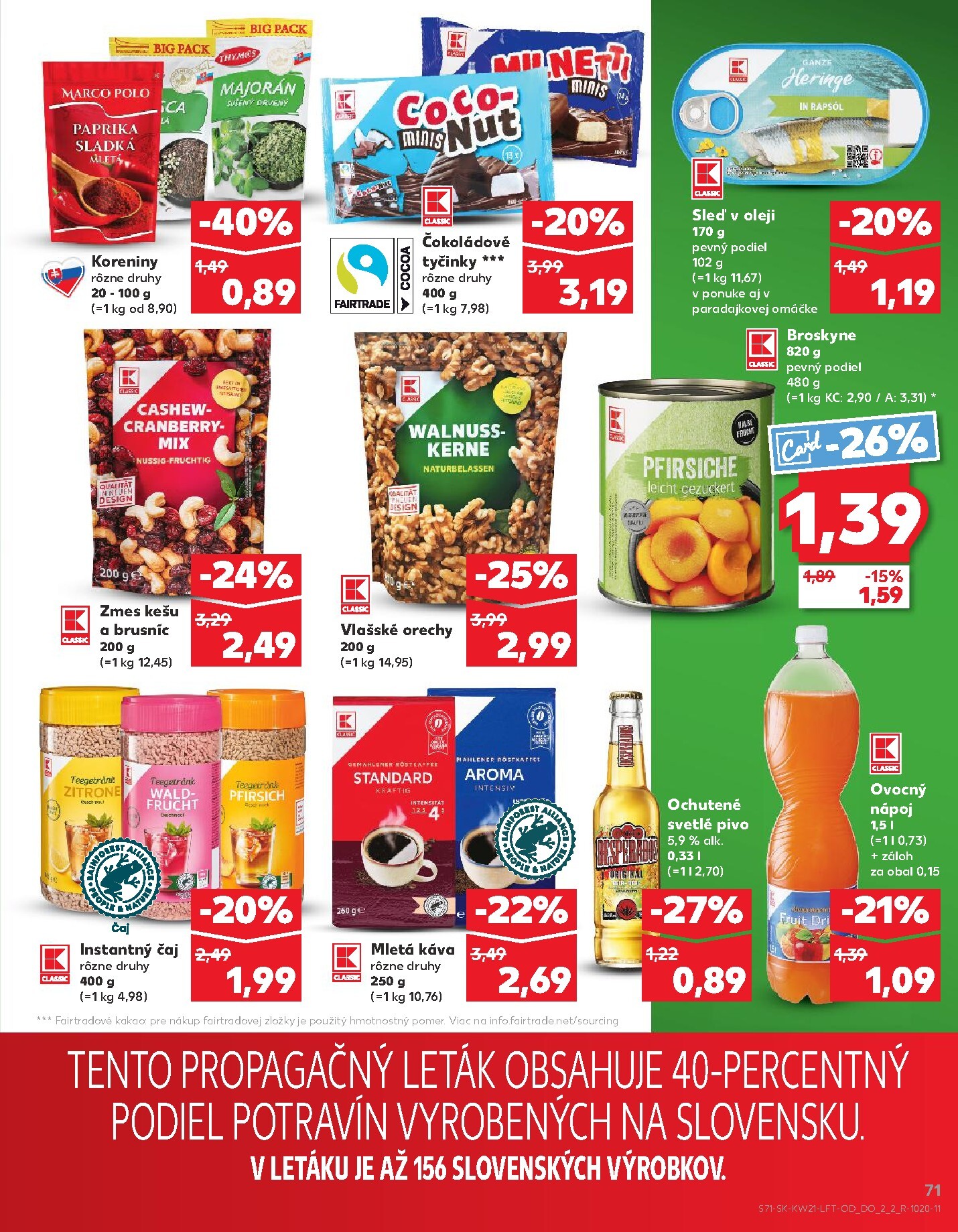 kaufland - Nový Kaufland leták od štvrtka, 21.05.2026 do stredy, 27.05.2026 - page: 71