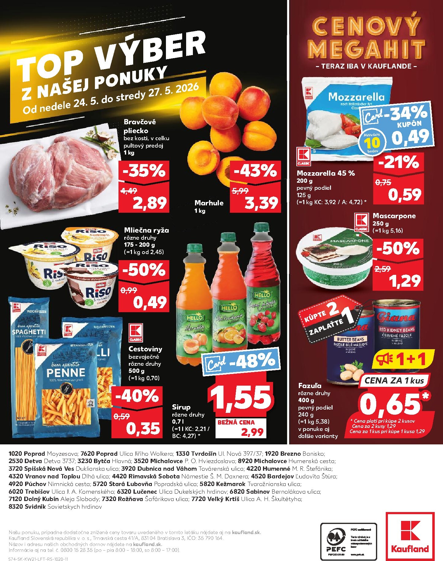 kaufland - Nový Kaufland leták od štvrtka, 21.05.2026 do stredy, 27.05.2026 - page: 74