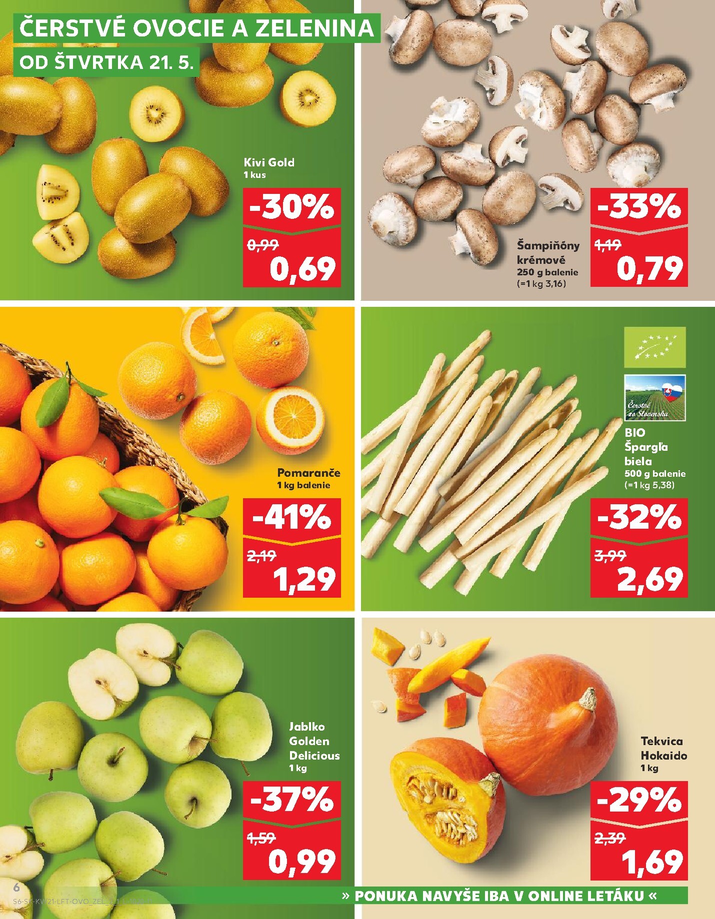 kaufland - Nový Kaufland leták od štvrtka, 21.05.2026 do stredy, 27.05.2026 - page: 6