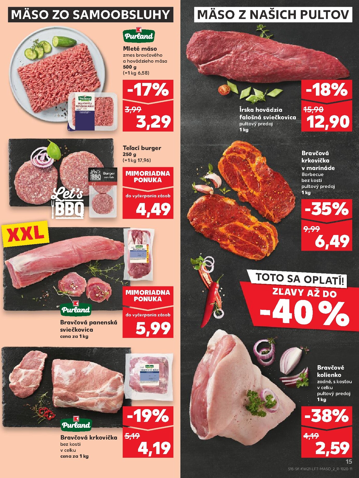 kaufland - Nový Kaufland leták od štvrtka, 21.05.2026 do stredy, 27.05.2026 - page: 15